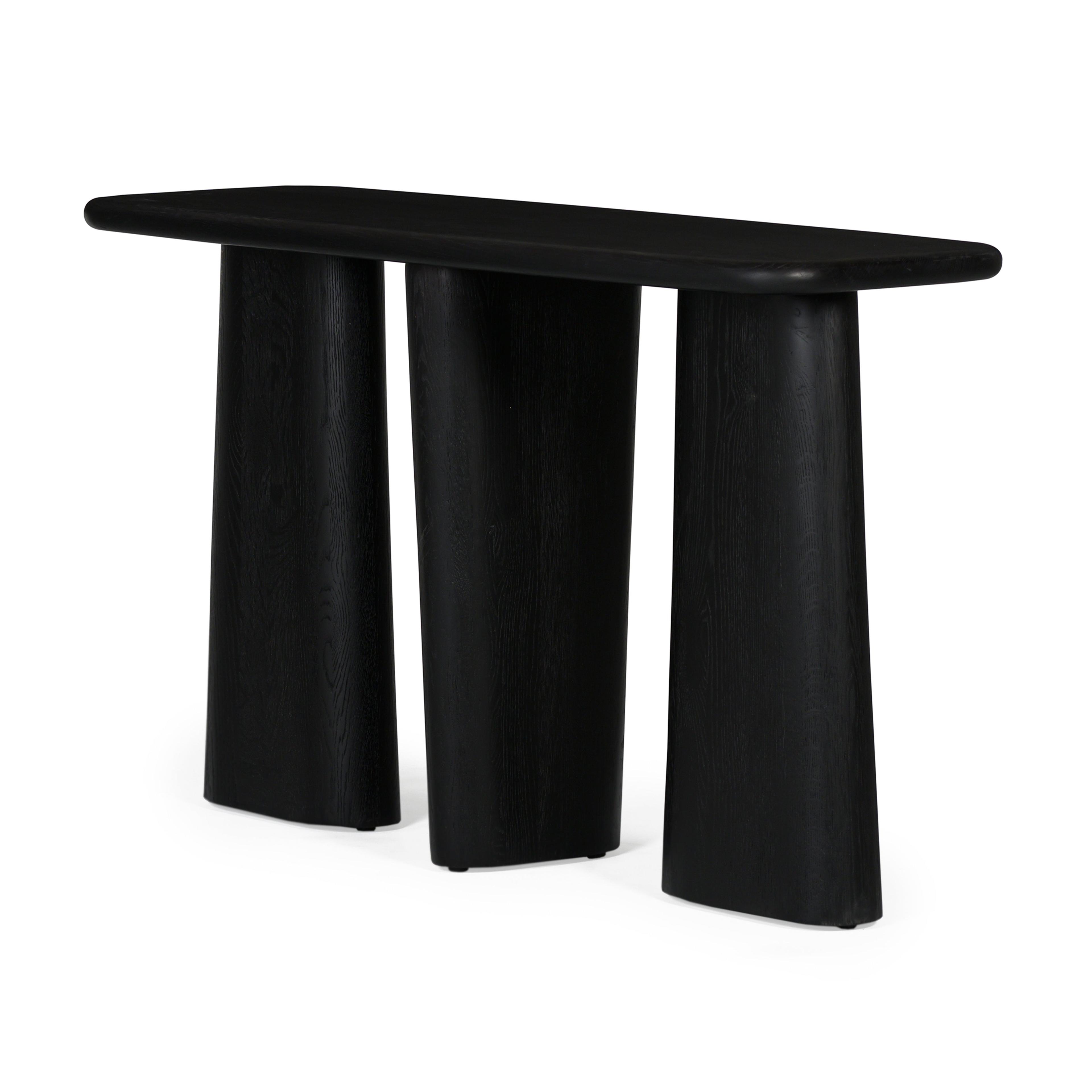Nera Console Table - Black