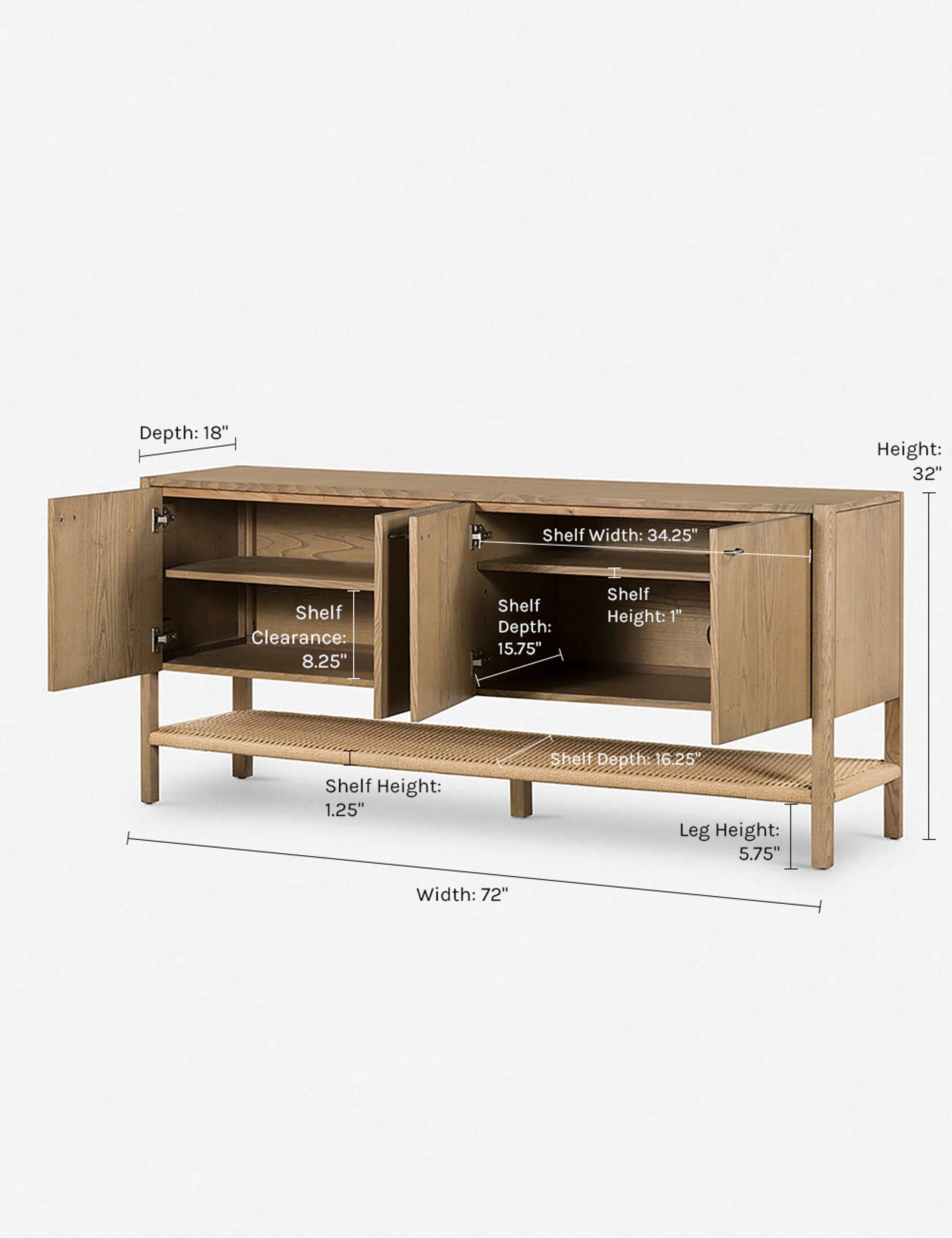 Laird Sideboard - Natural