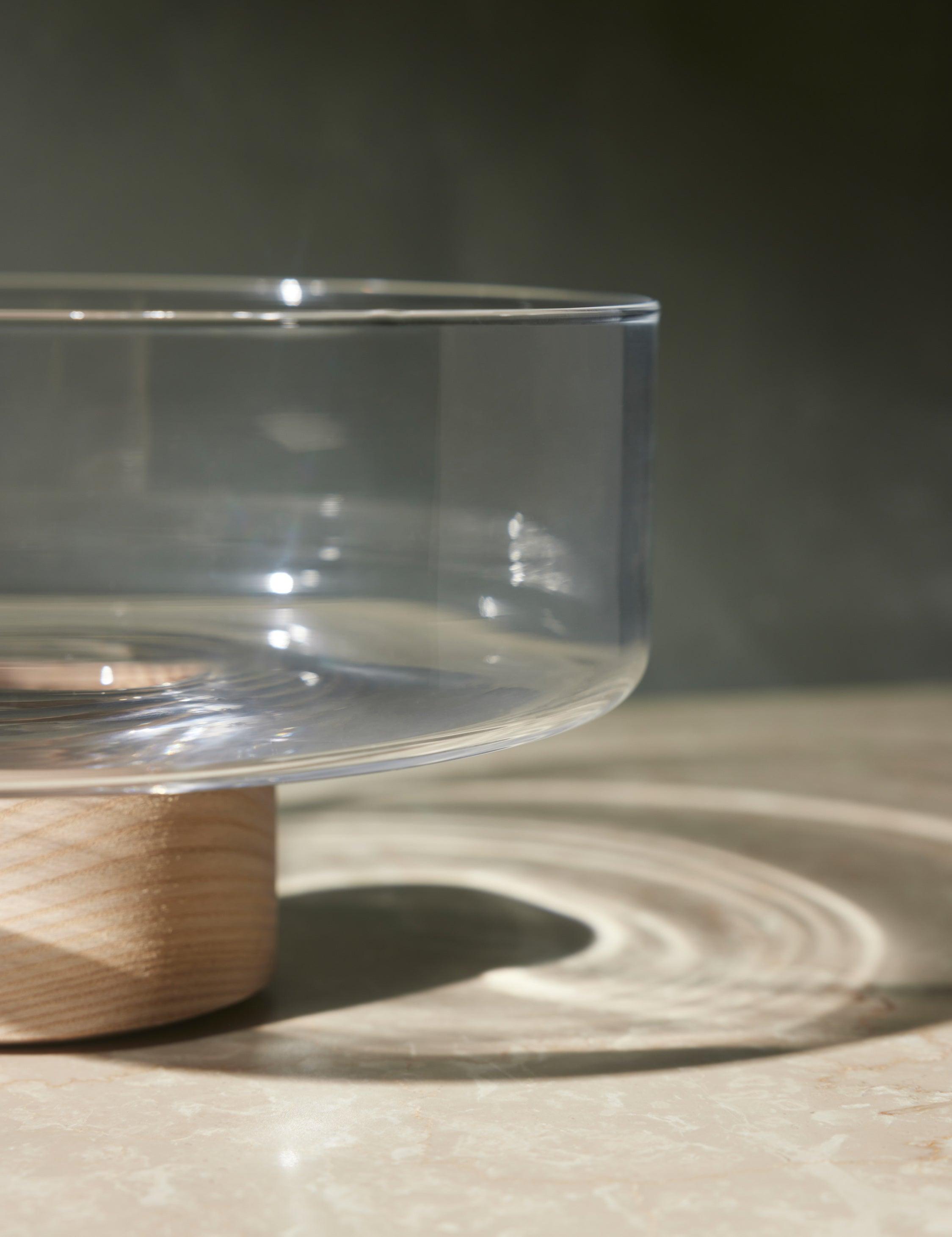 Lotta Glass Serveware by LSA International - Pedestal Bowl