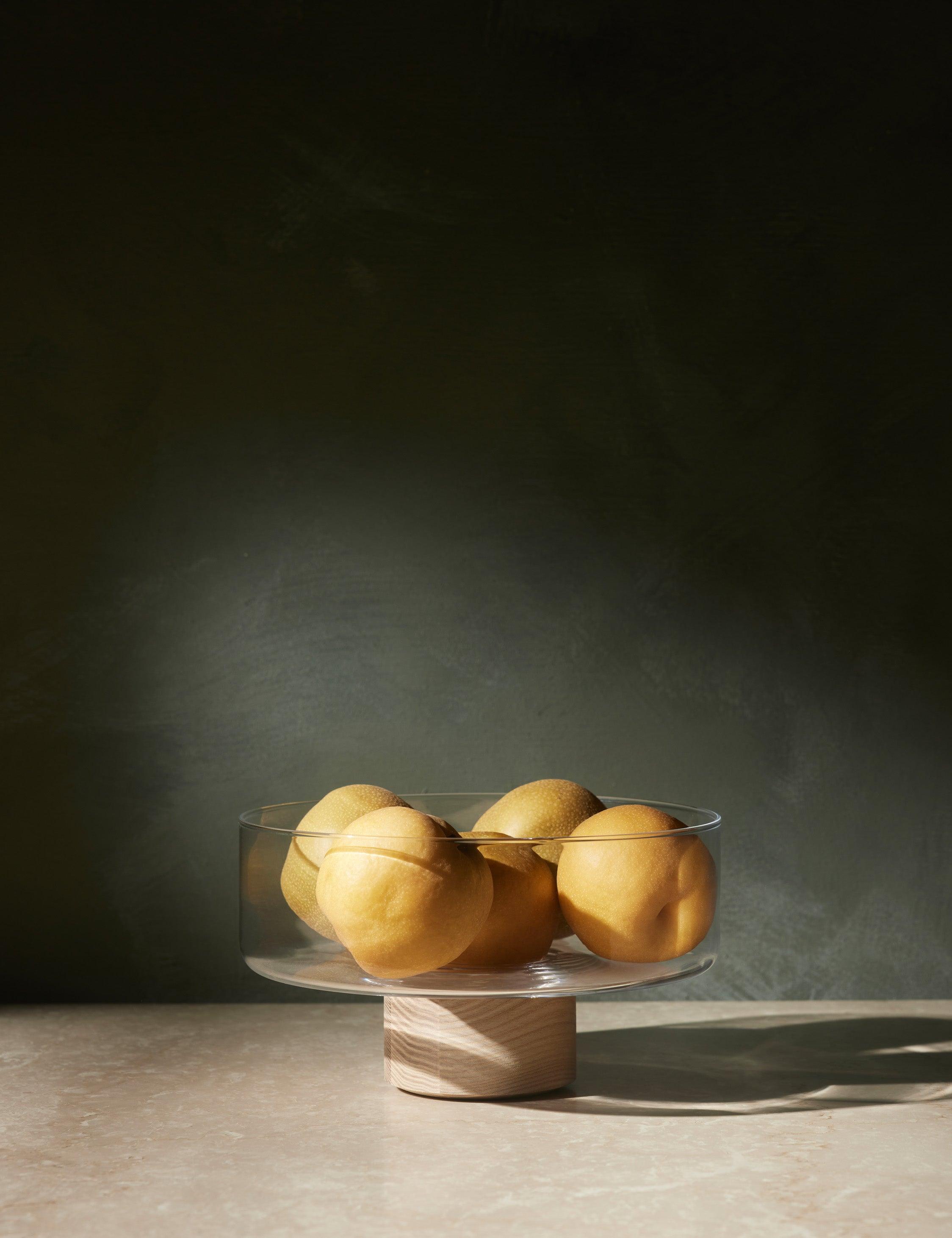 Lotta Glass Serveware by LSA International - Pedestal Bowl