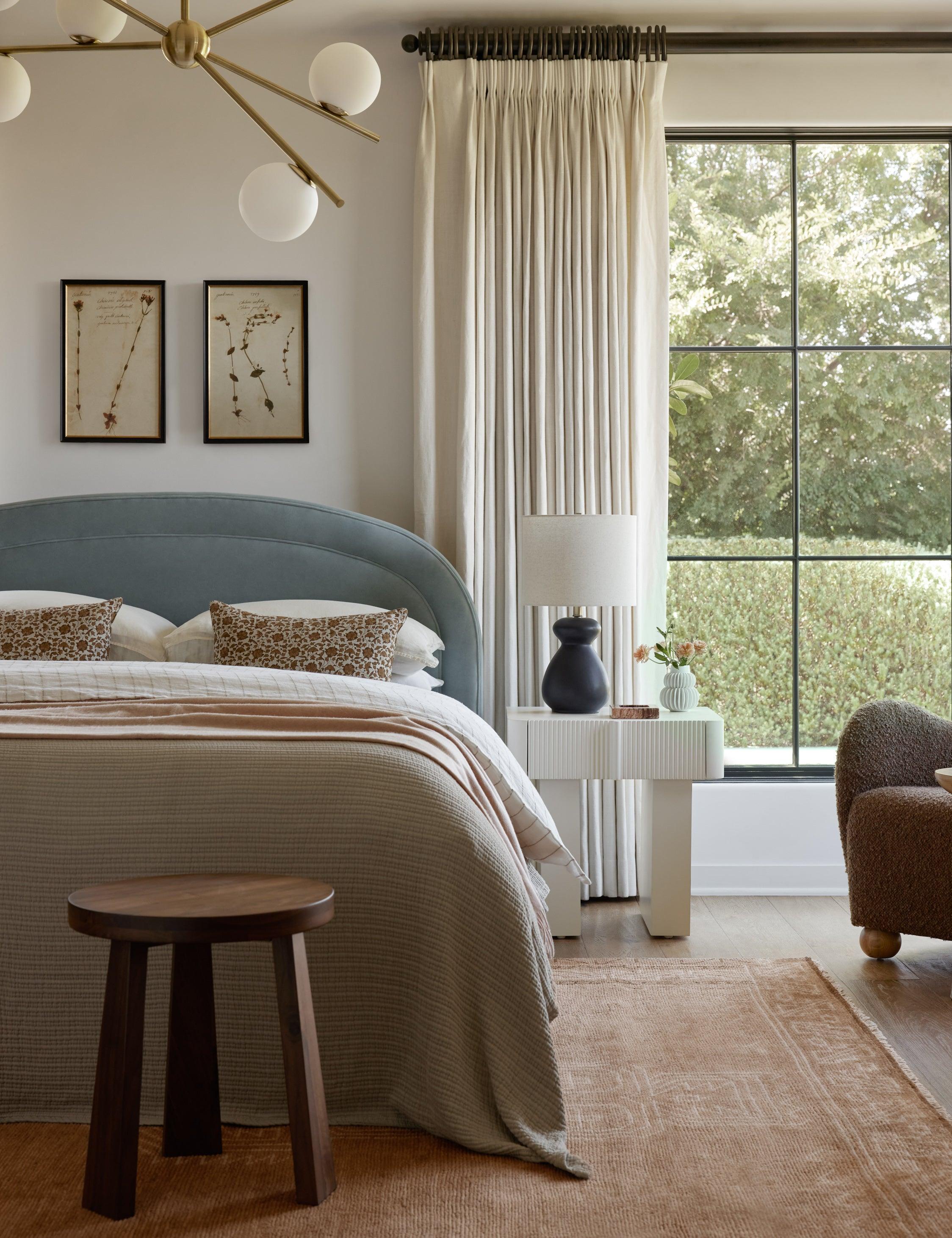 Chatham Cotton Matelasse Coverlet by Pom Pom at Home - Natural / King