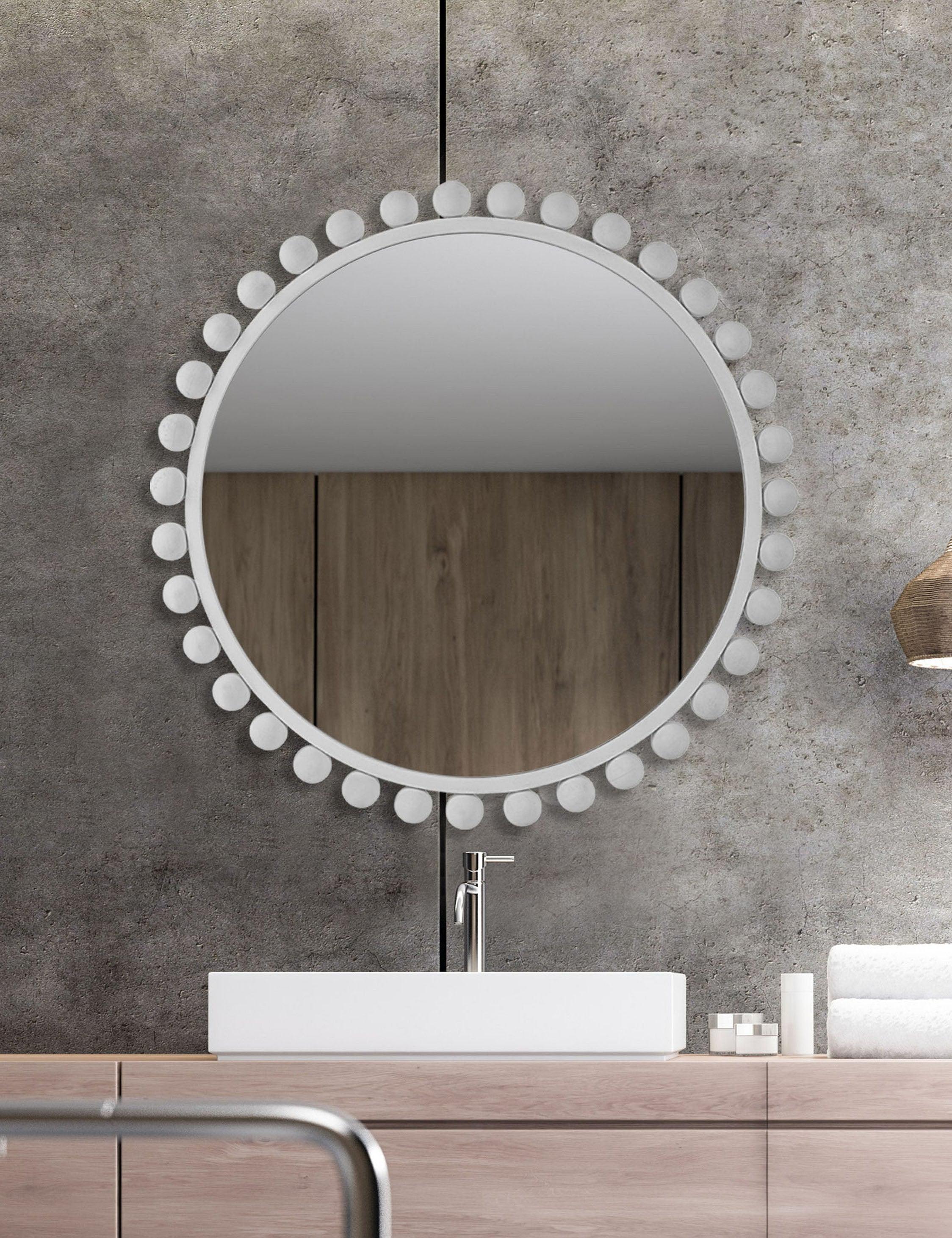 Megs Mirror - White