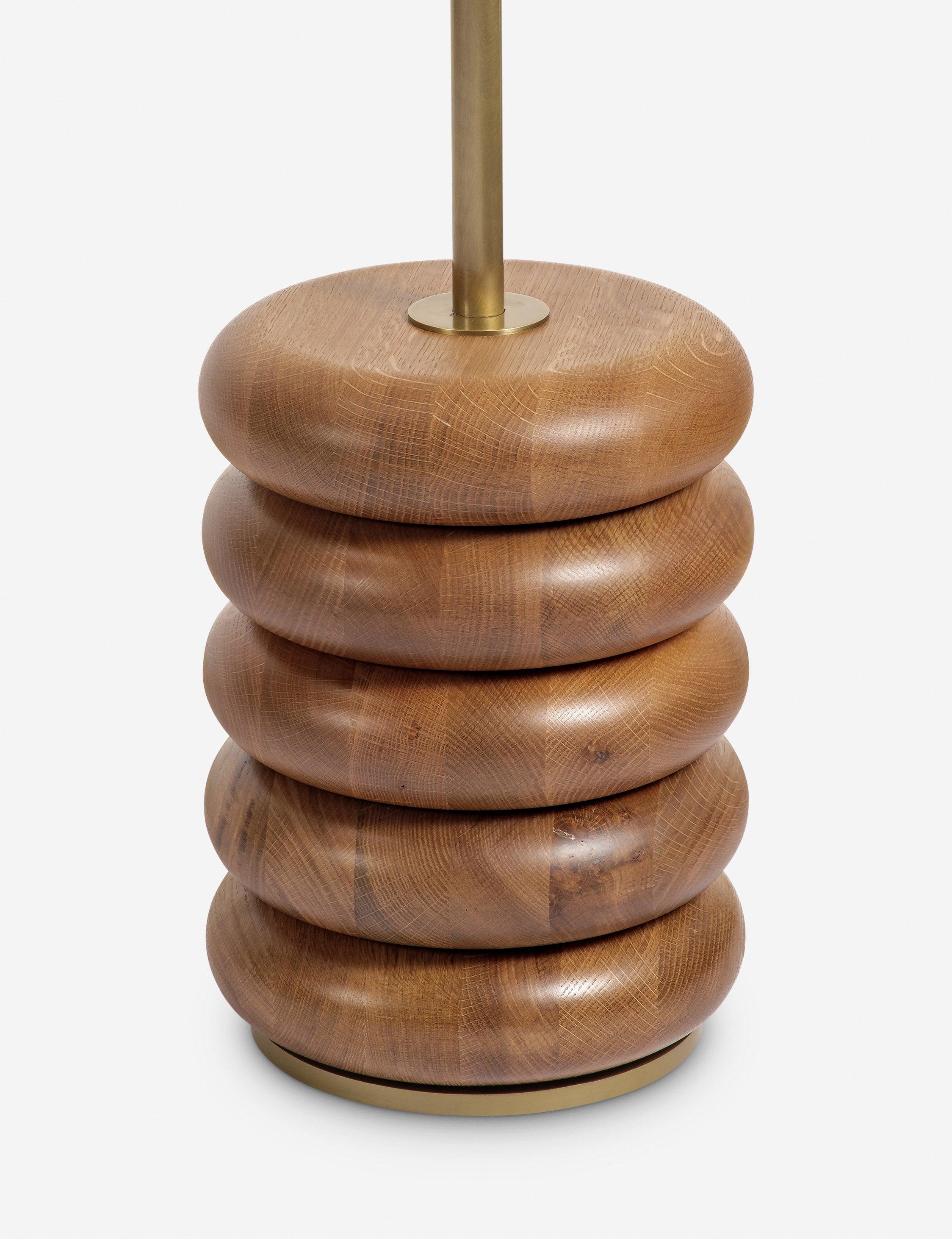 Linus Arc Floor Lamp - Natural