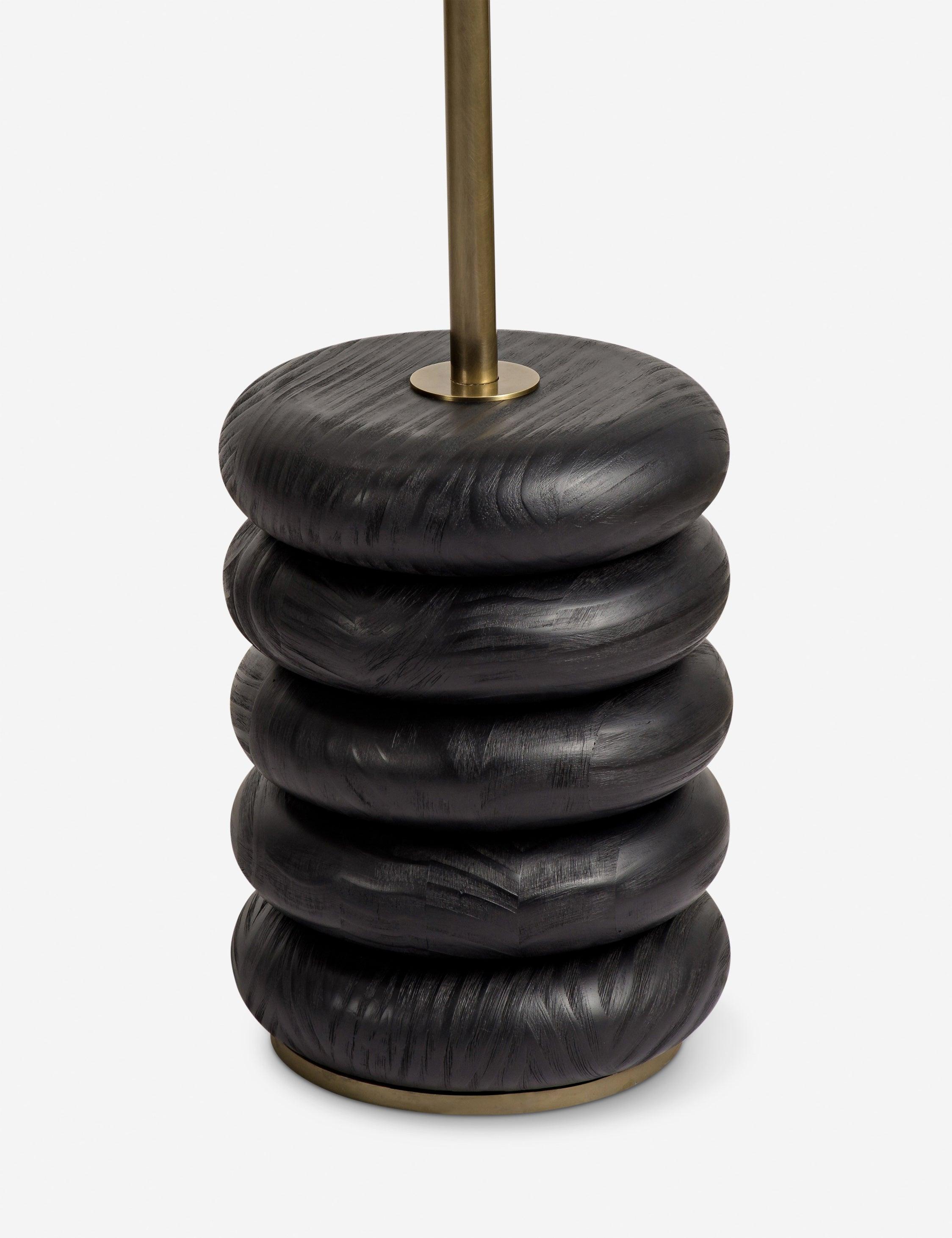 Linus Arc Floor Lamp - Black