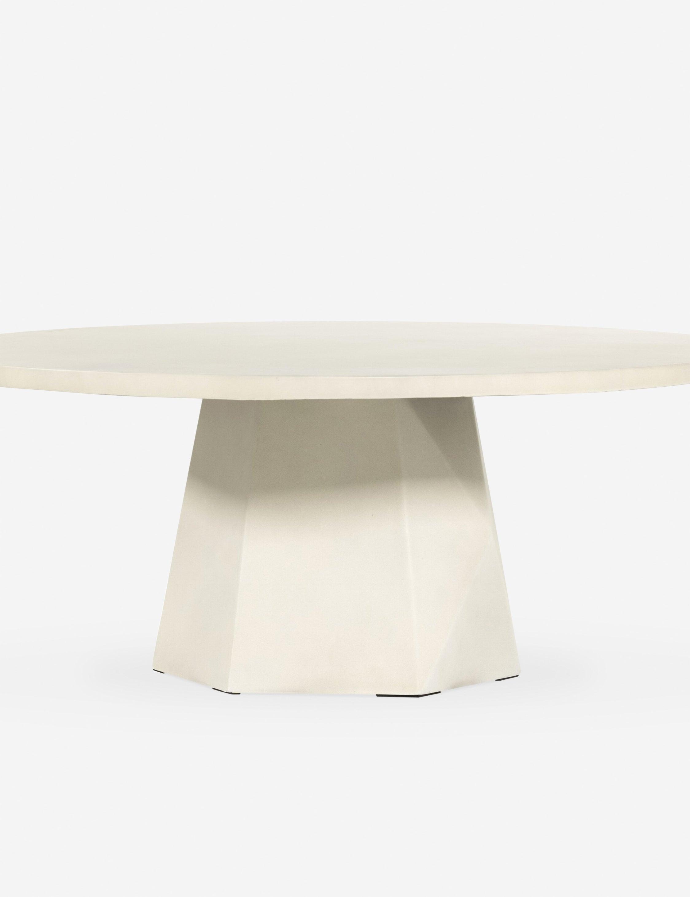 Schuller Indoor / Outdoor Round Coffee Table - White