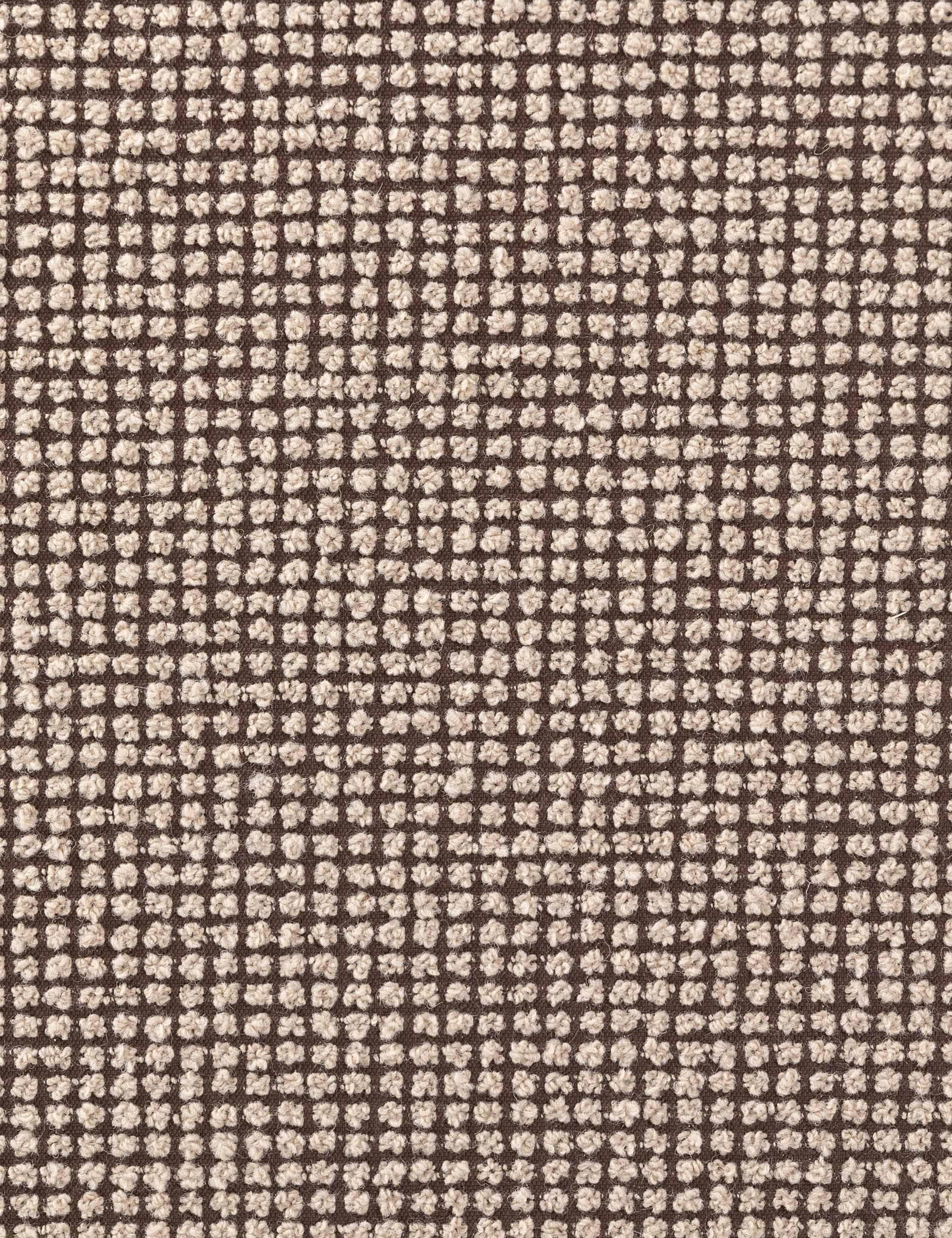 Aldora Round Ottoman - Taupe Weave