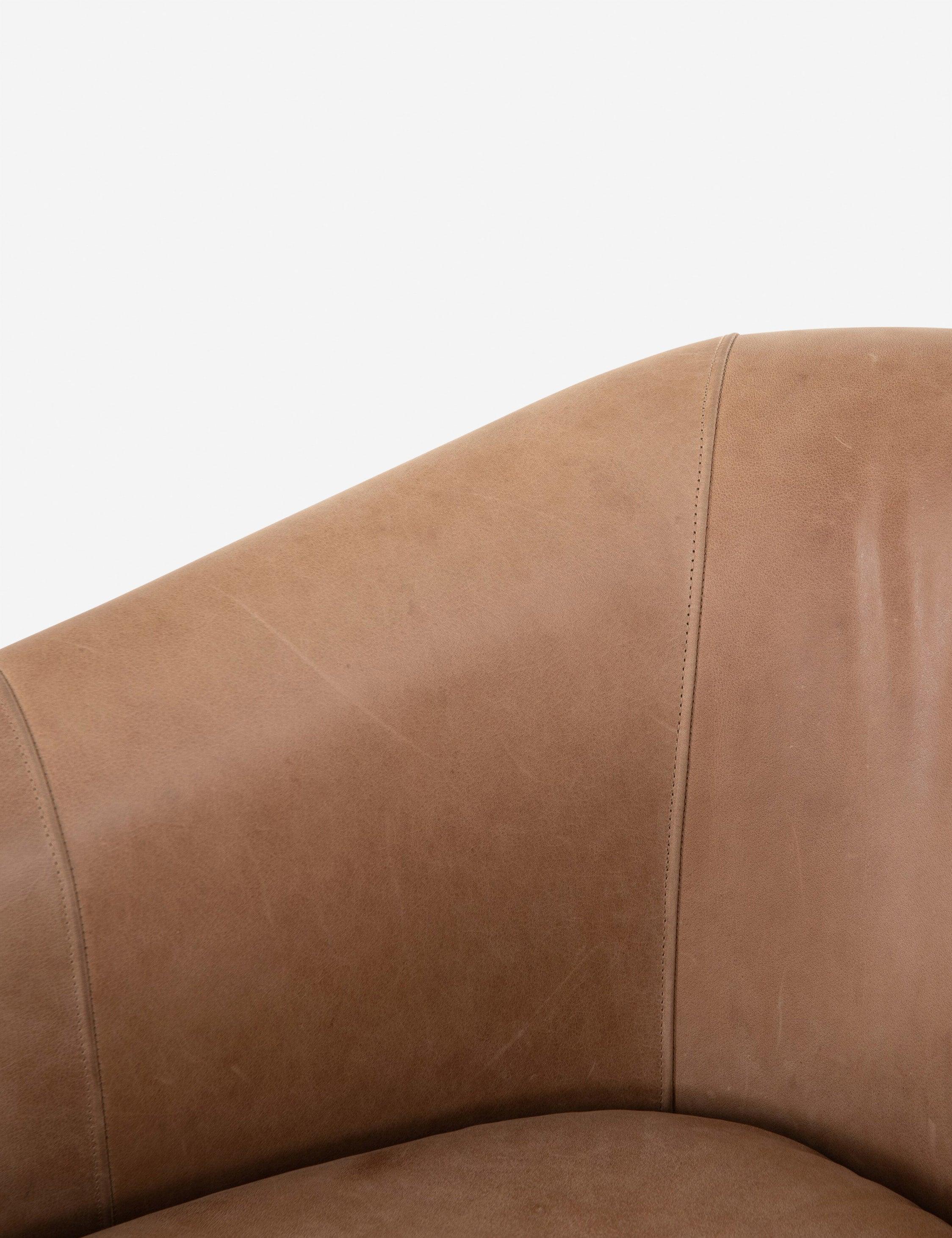 Gianni Leather Accent Chair