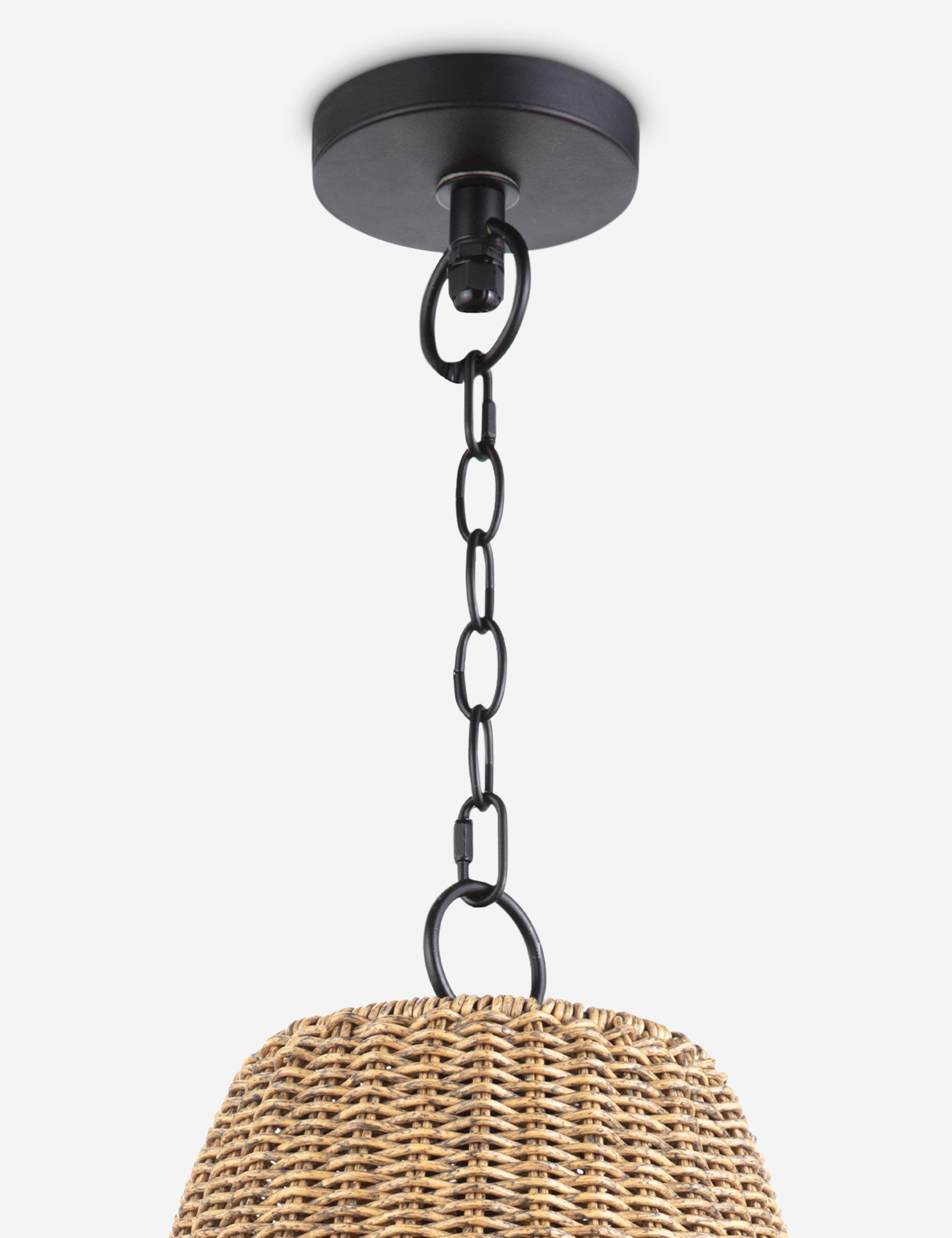 Summer Outdoor Pendant Light by Regina Andrew - Natural / 16"Dia