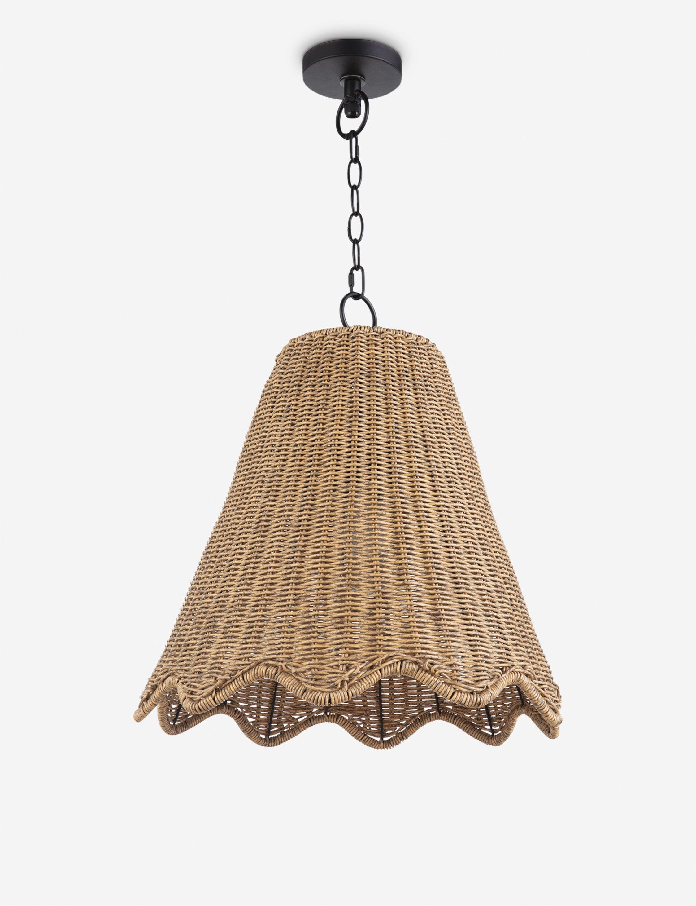 Summer Outdoor Pendant Light by Regina Andrew - Natural / 20"Dia
