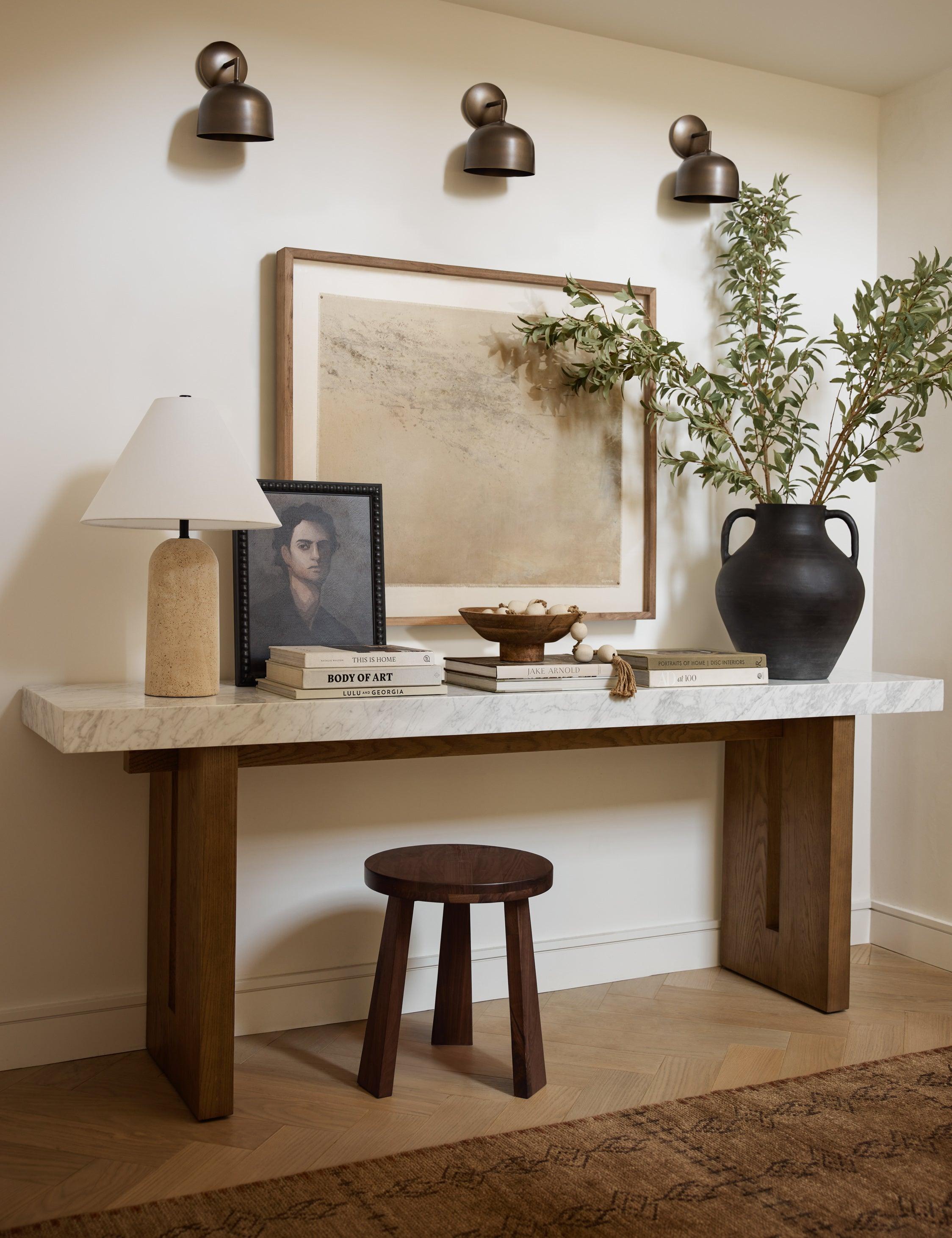 Atrani Vase by Amber Lewis x Four Hands - Black Terracotta