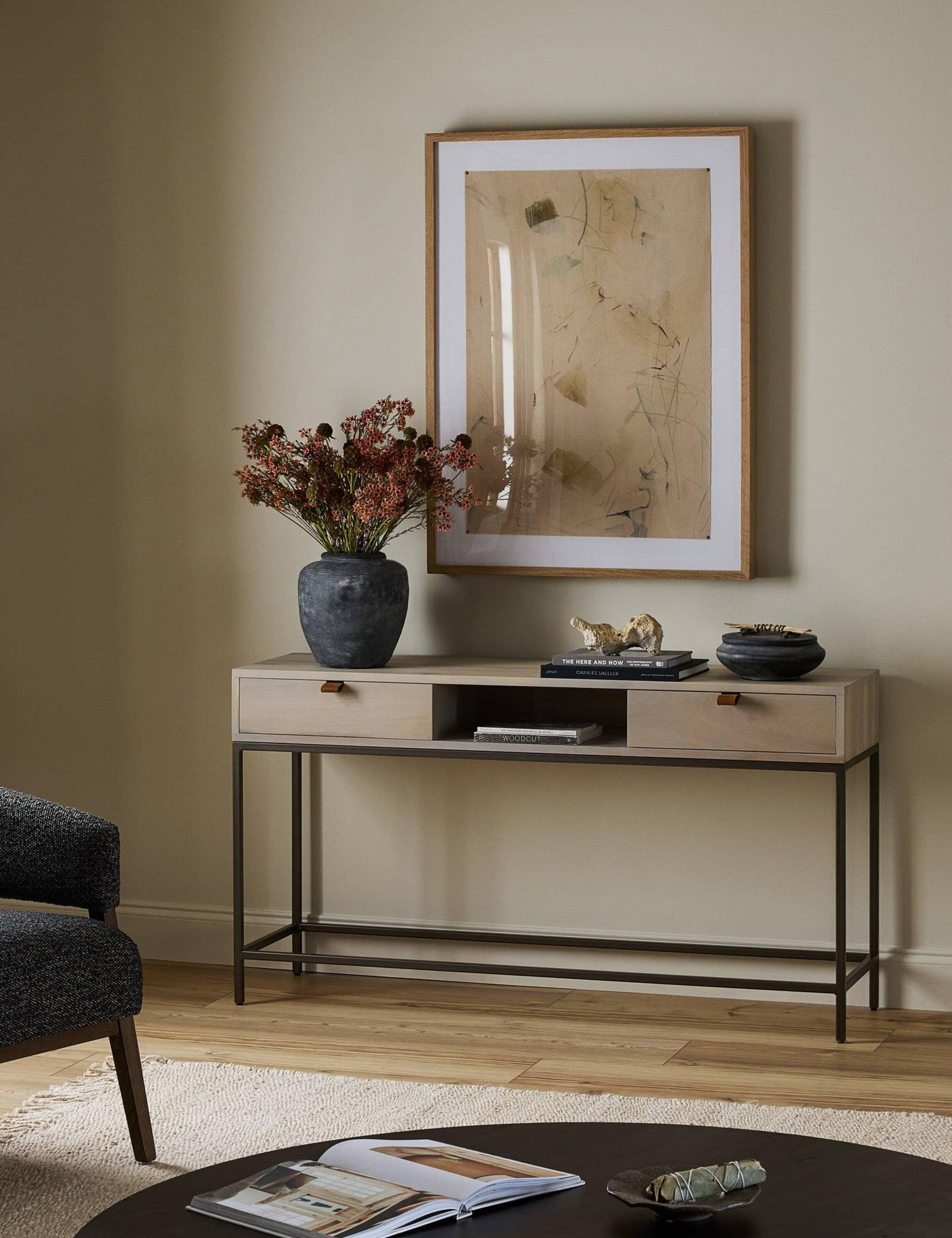 Rosamonde Console Table - Natural