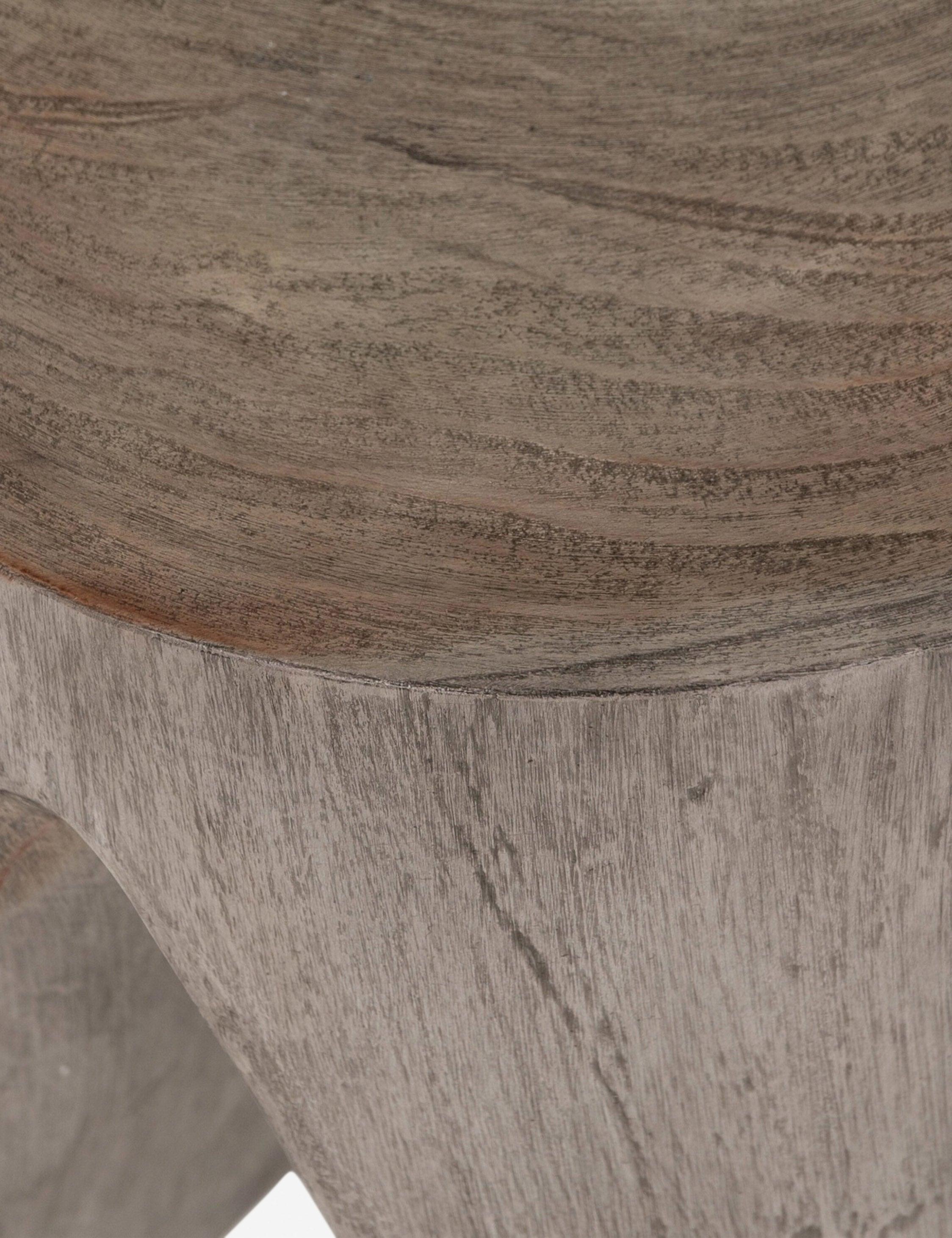 Tre Indoor / Outdoor Side Table - Gray