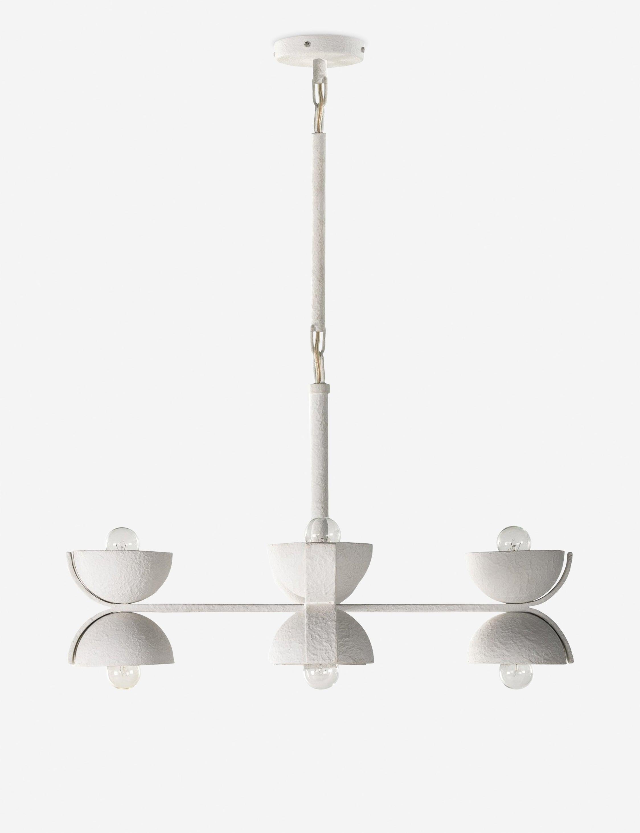 Ricardo Chandelier - White / 28"Dia
