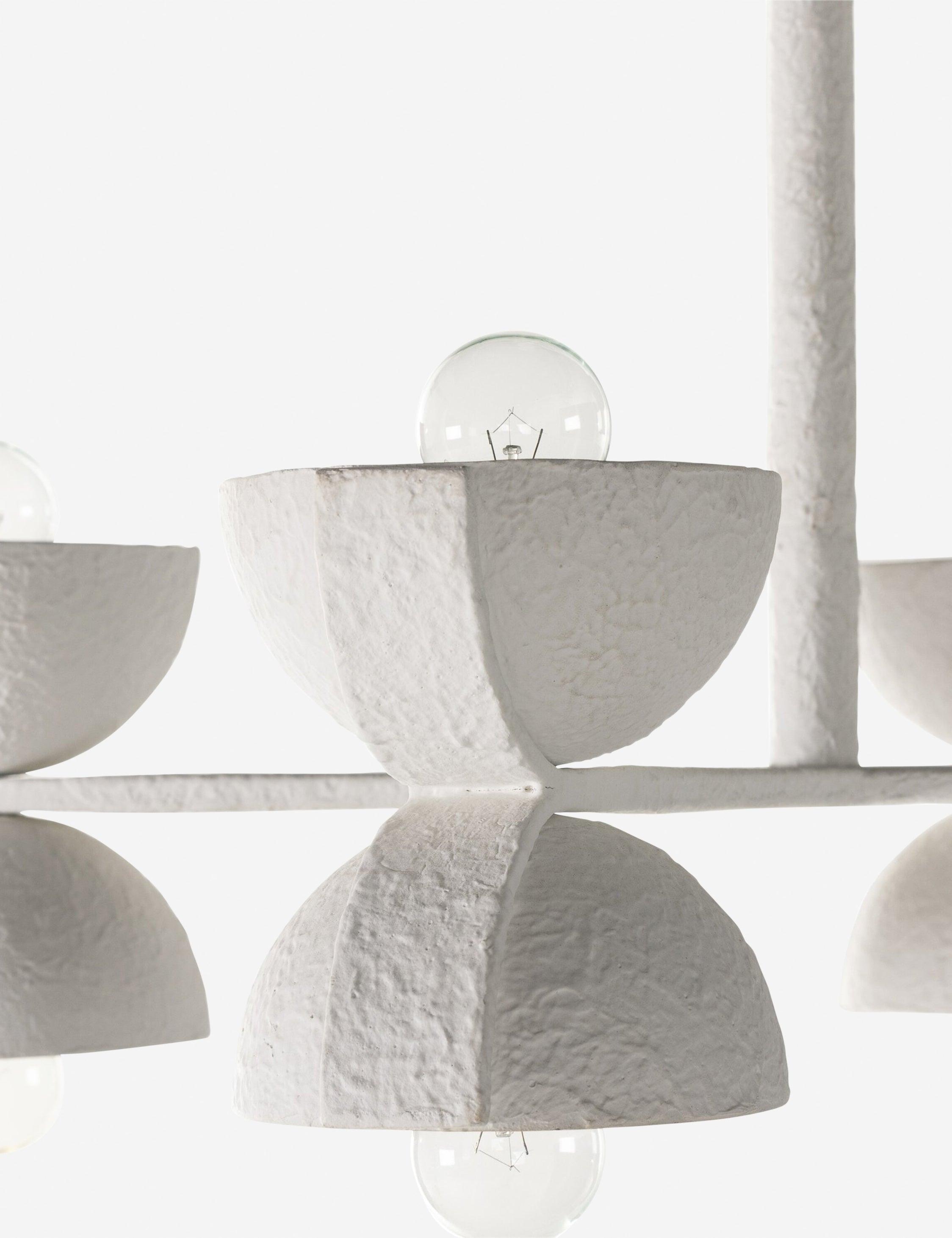 Ricardo Chandelier - White / 28"Dia