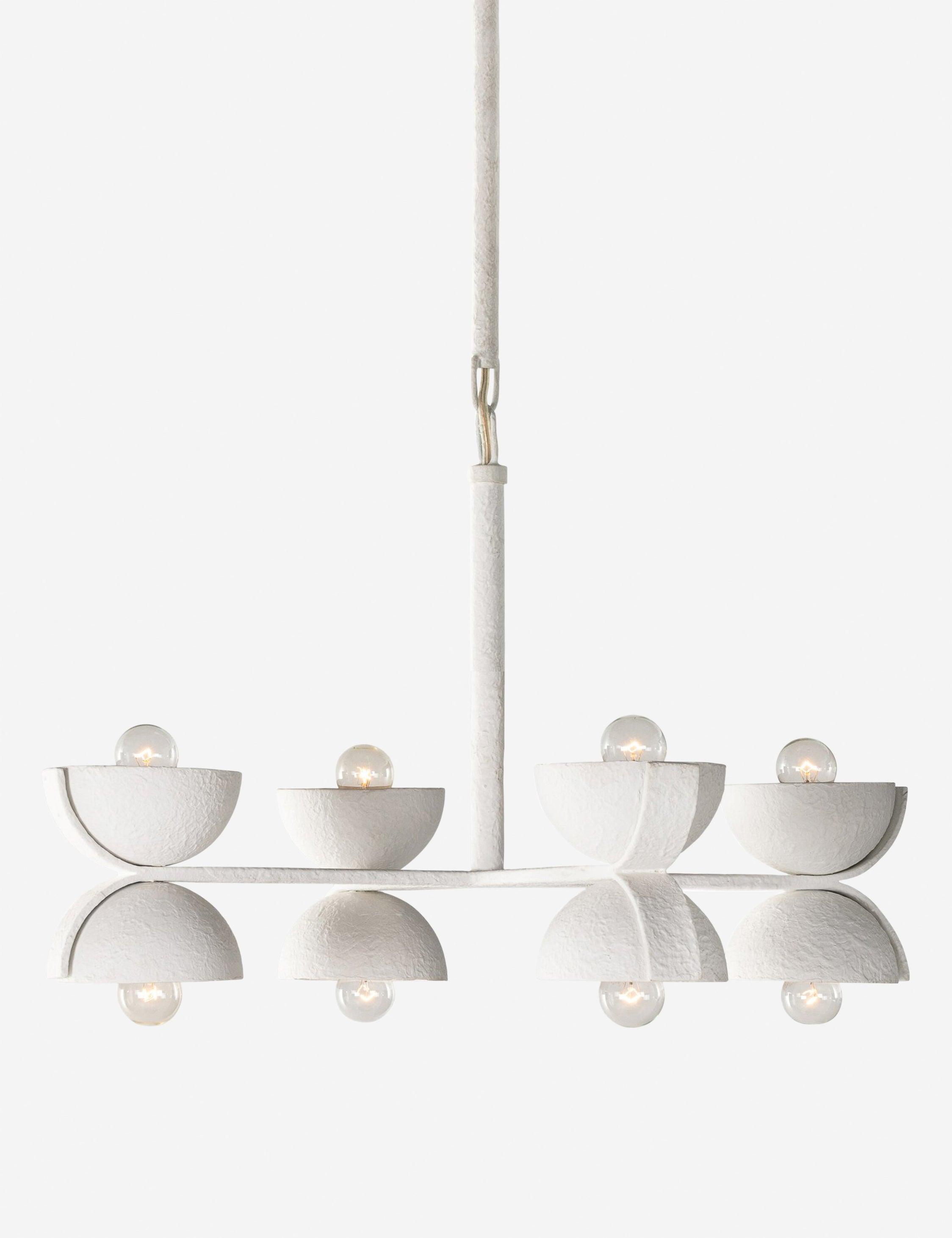 Ricardo Chandelier - White / 28"Dia