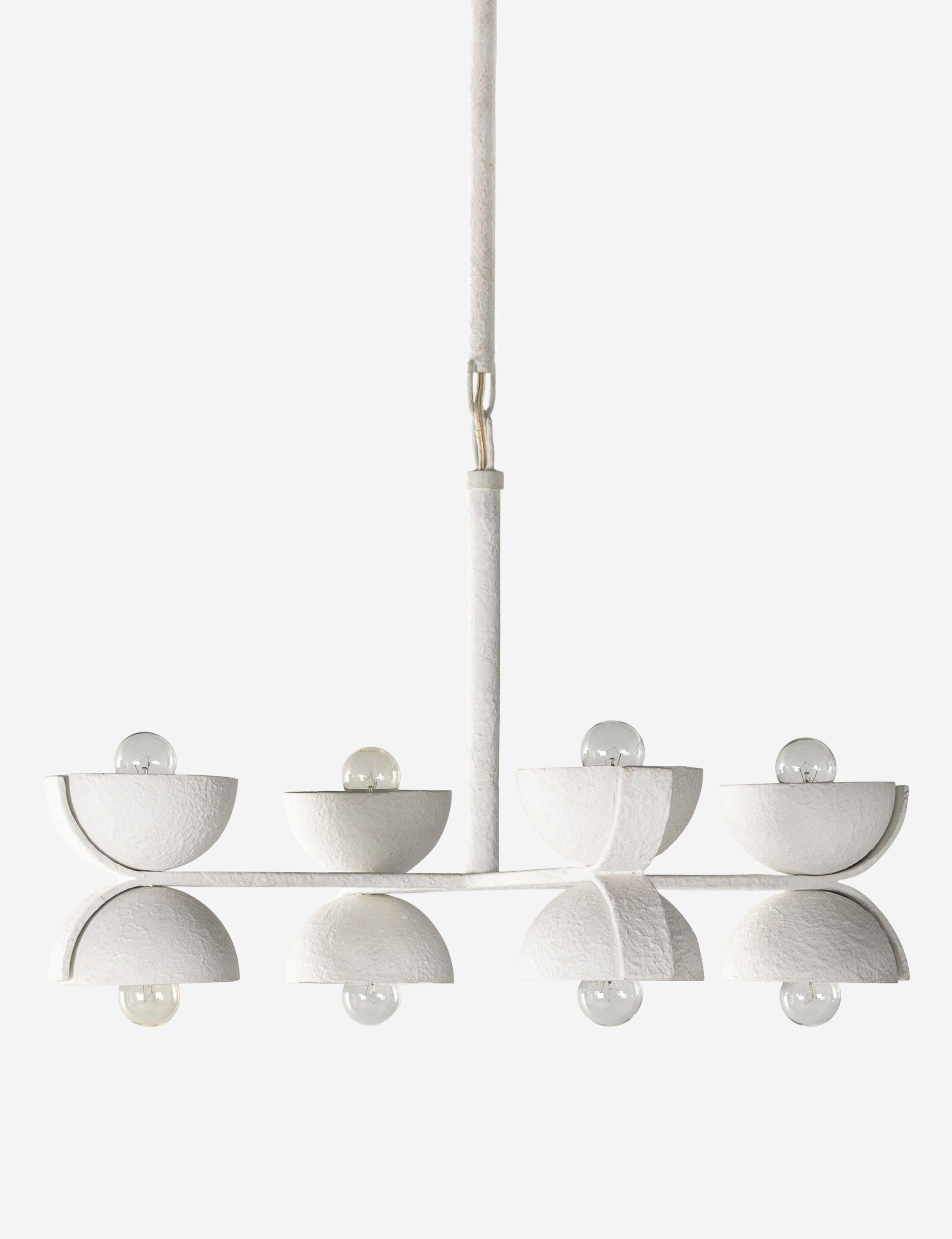 Ricardo Chandelier - White / 28"Dia