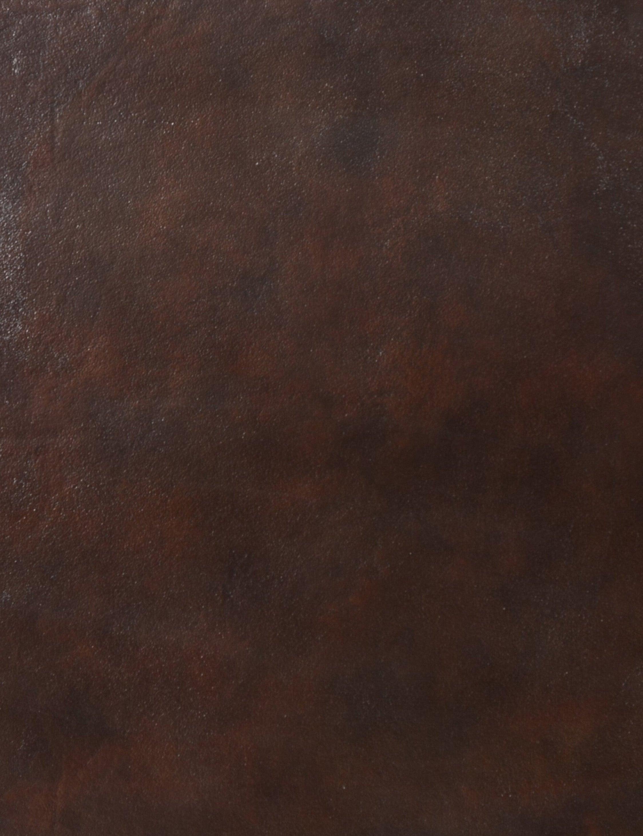 Inga Indoor / Outdoor Oval Coffee Table - Antique Rust