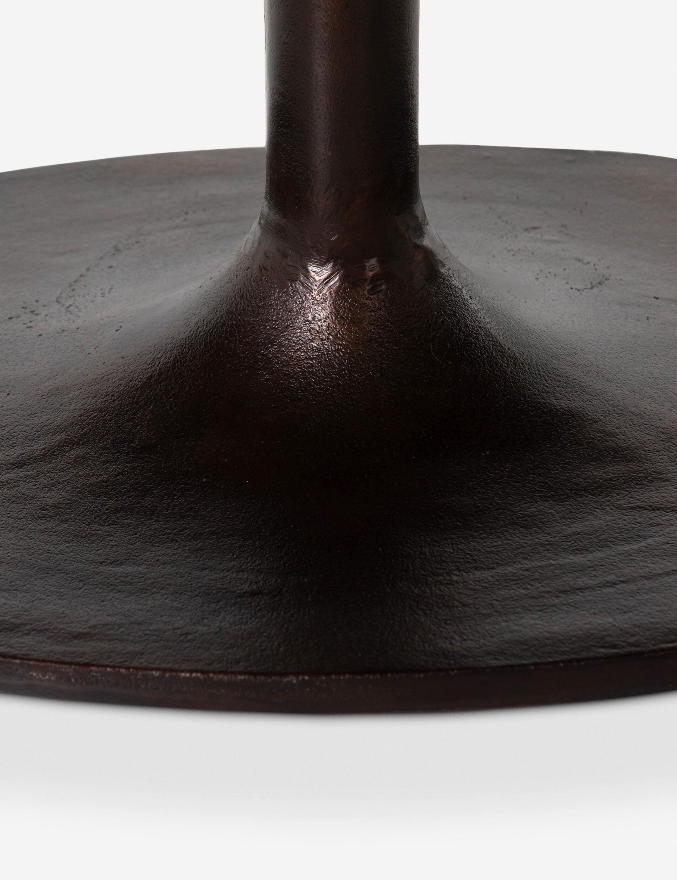 Inga Indoor / Outdoor Oval Coffee Table - Antique Rust