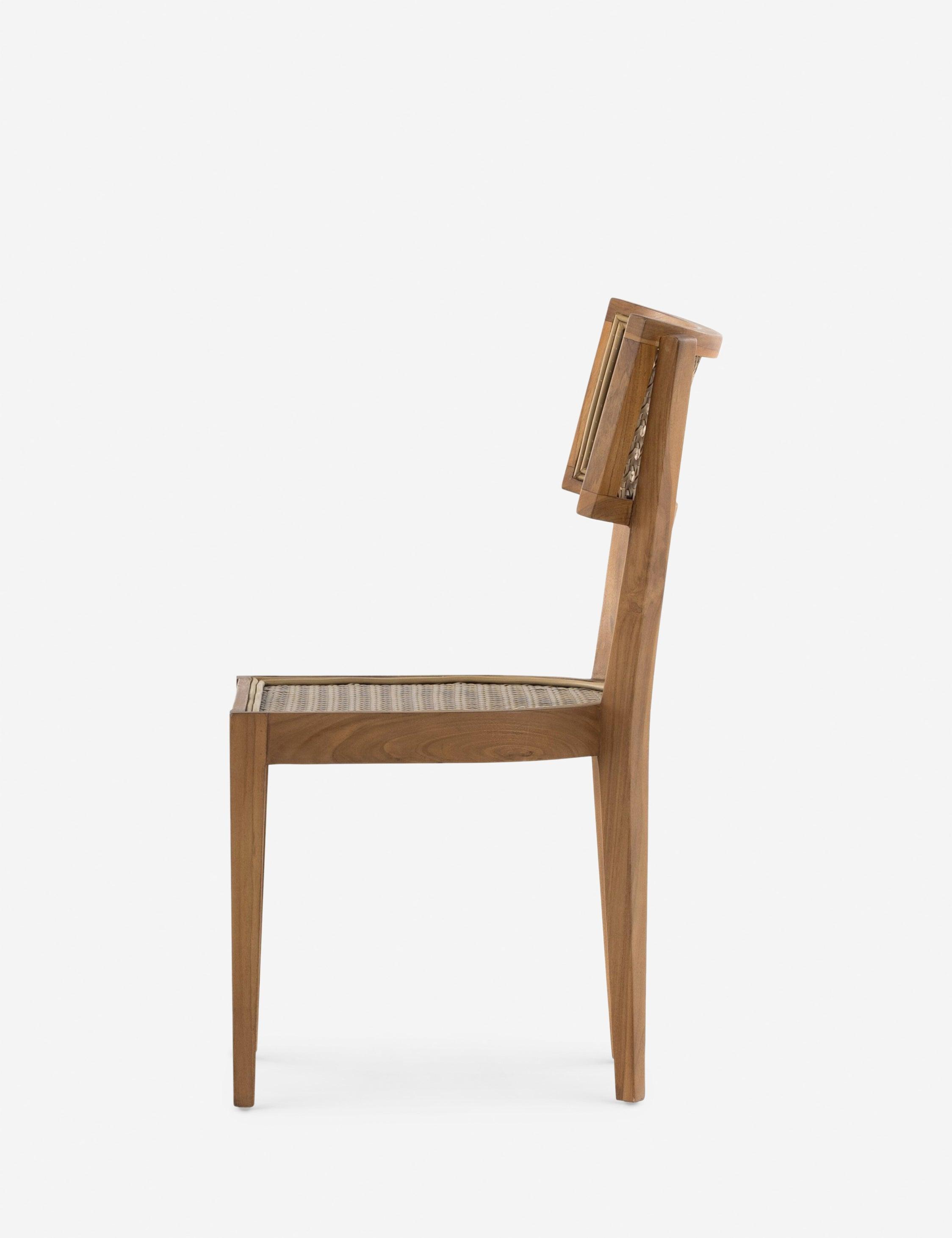 Jaz Indoor / Outdoor Dining Chair - Natural Teak