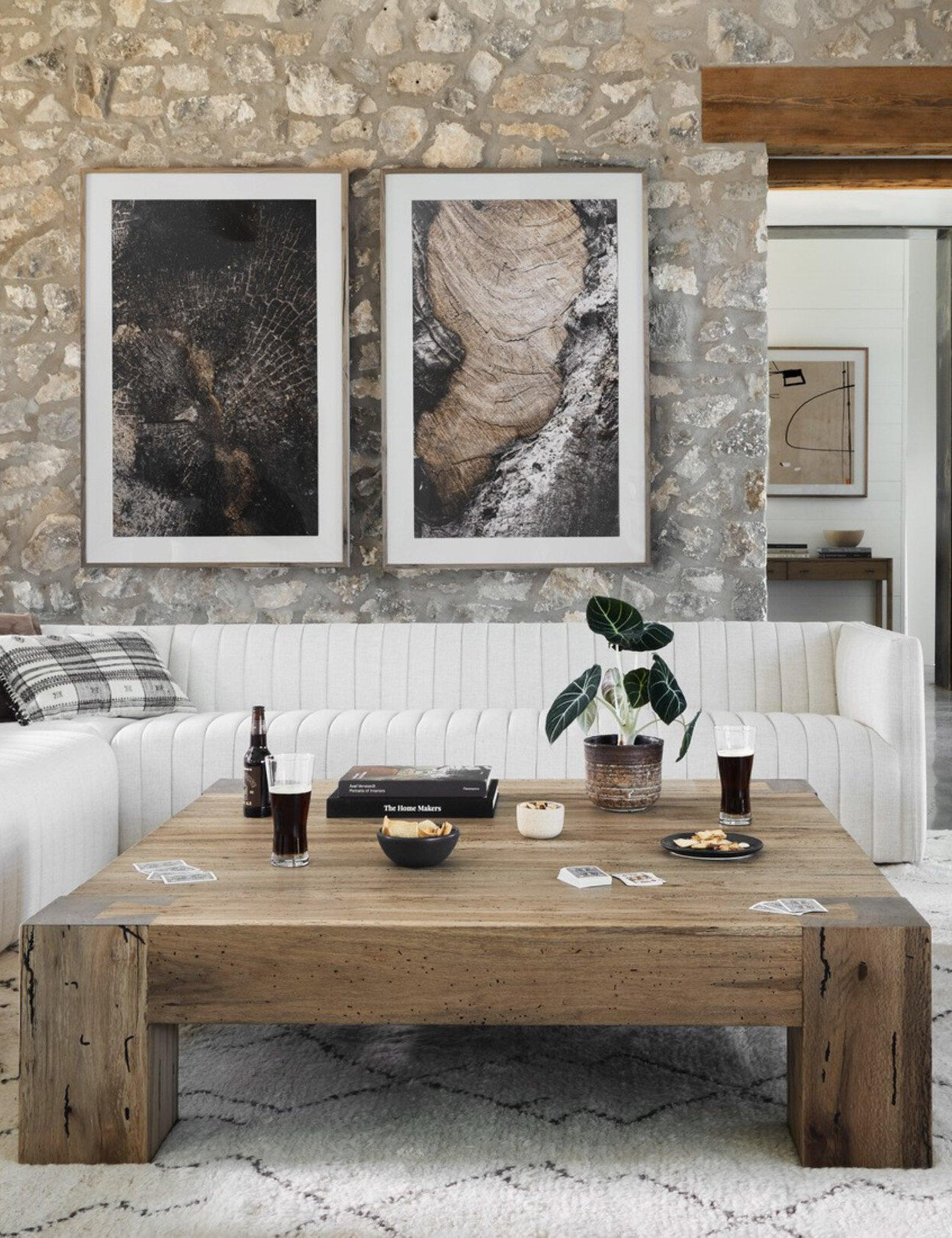 Bevan Square Coffee Table - Natural