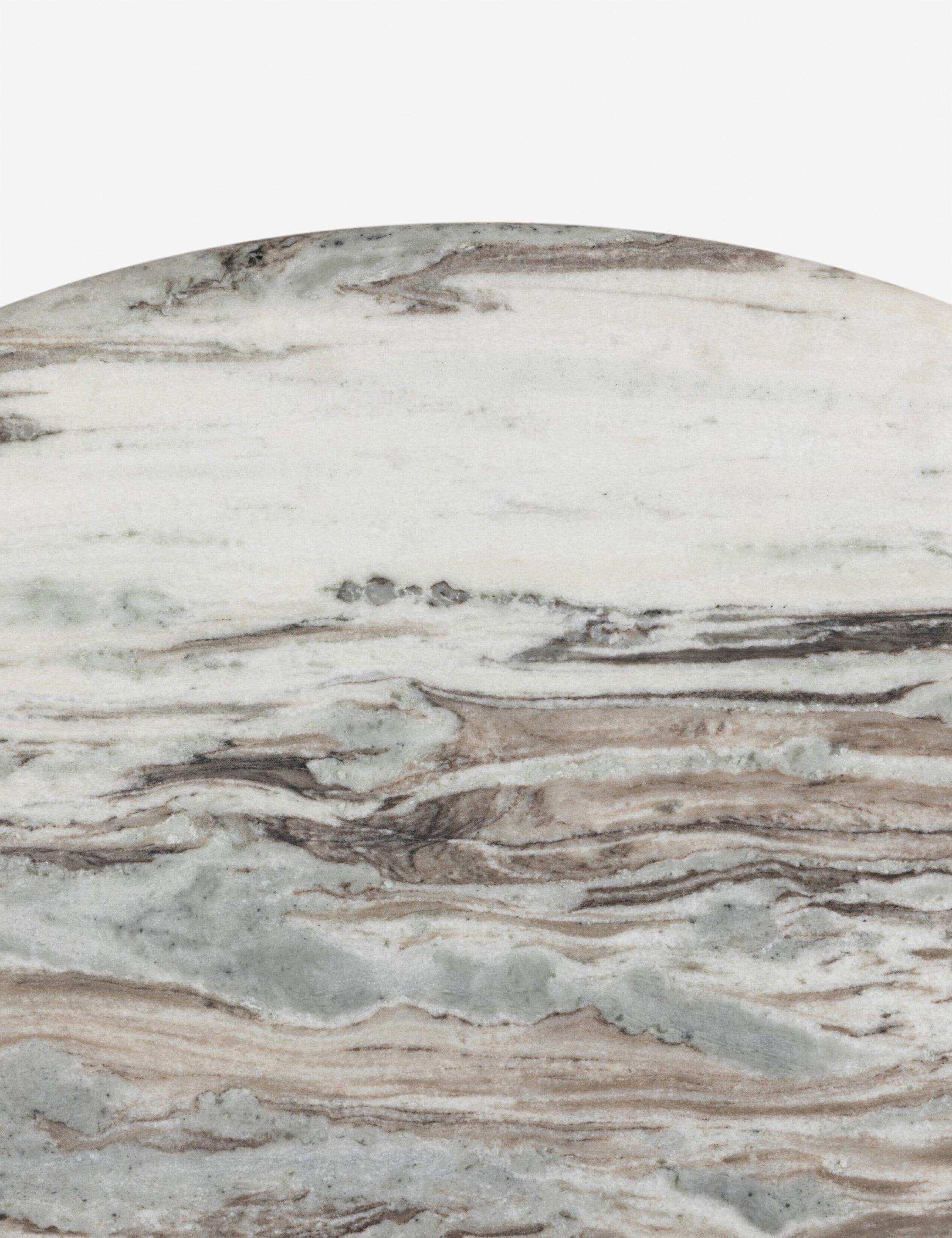 Figueroa Round Dining Table by Amber Lewis x Four Hands - Marble / 60"W
