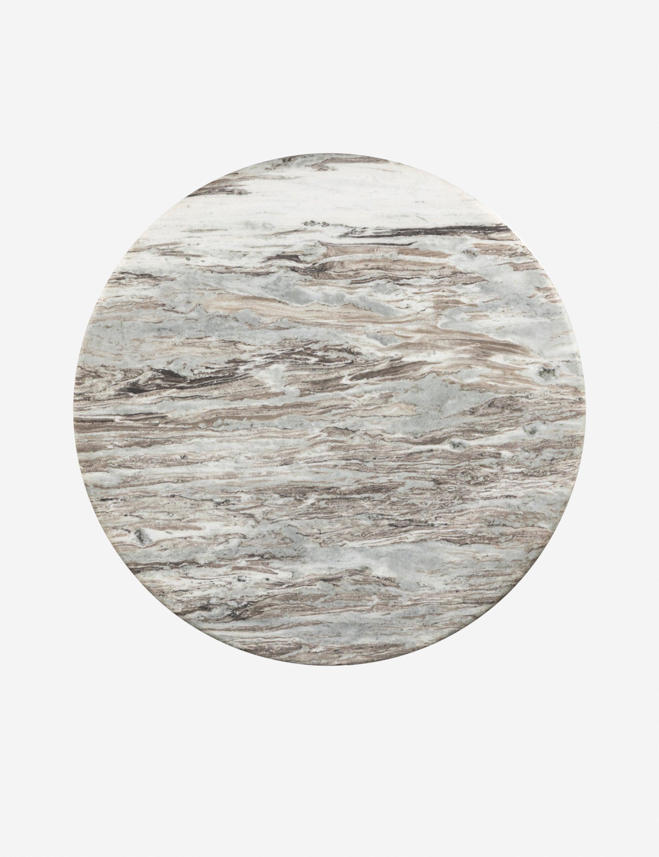 Figueroa Round Dining Table by Amber Lewis x Four Hands - Marble / 60"W