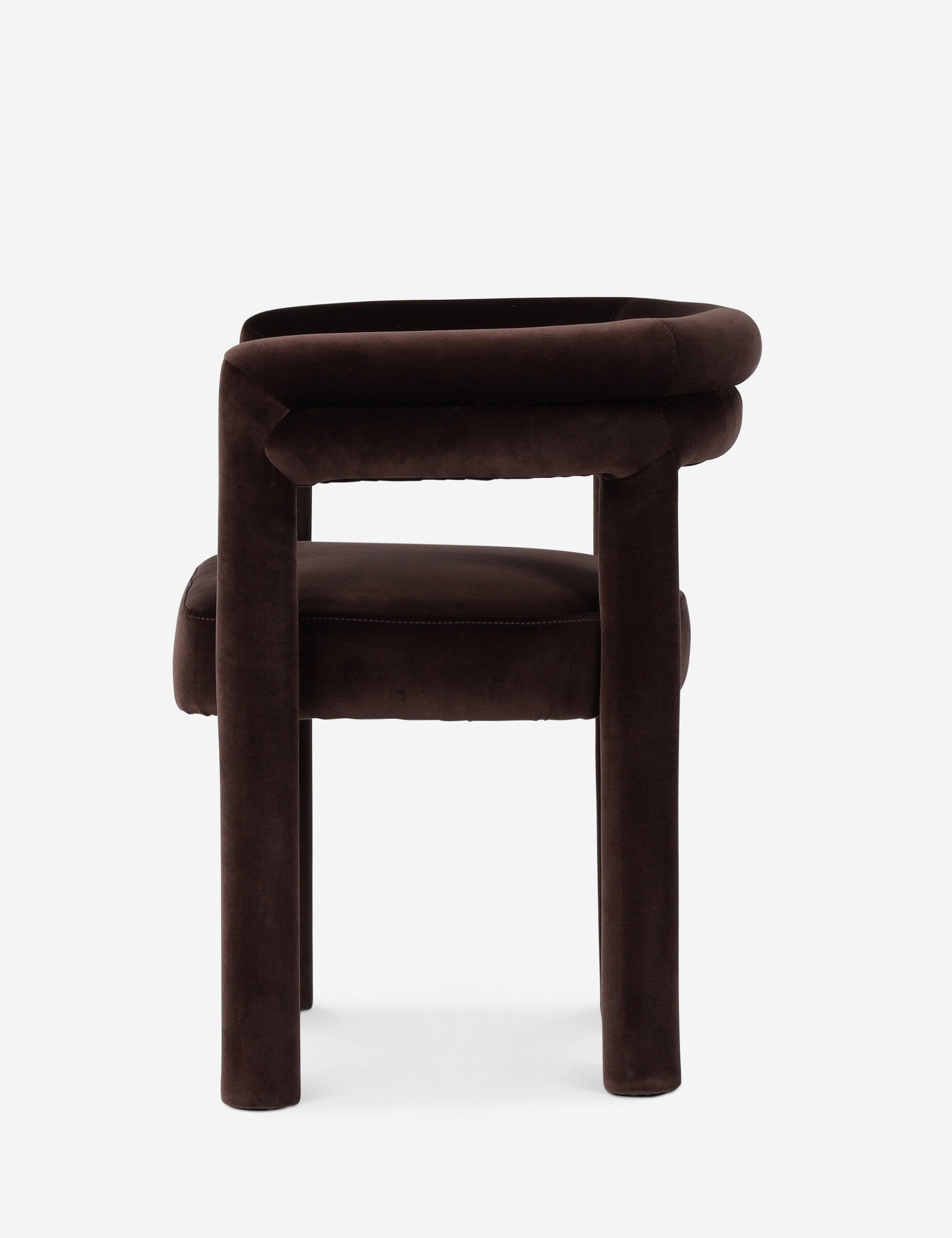 Sola Dining Chair - Chocolate Velvet