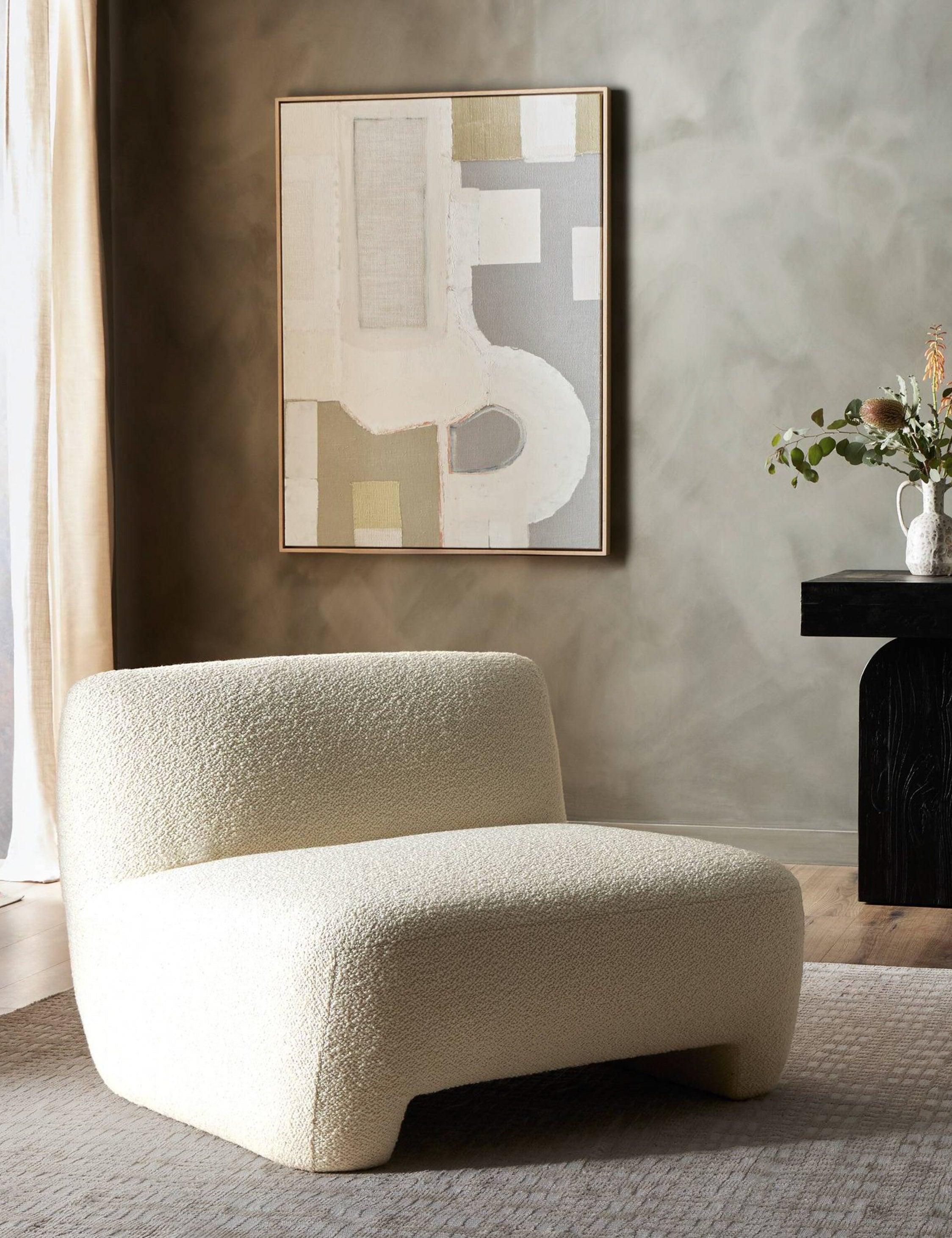 Rosoff Accent Chair - Cream Basketweave