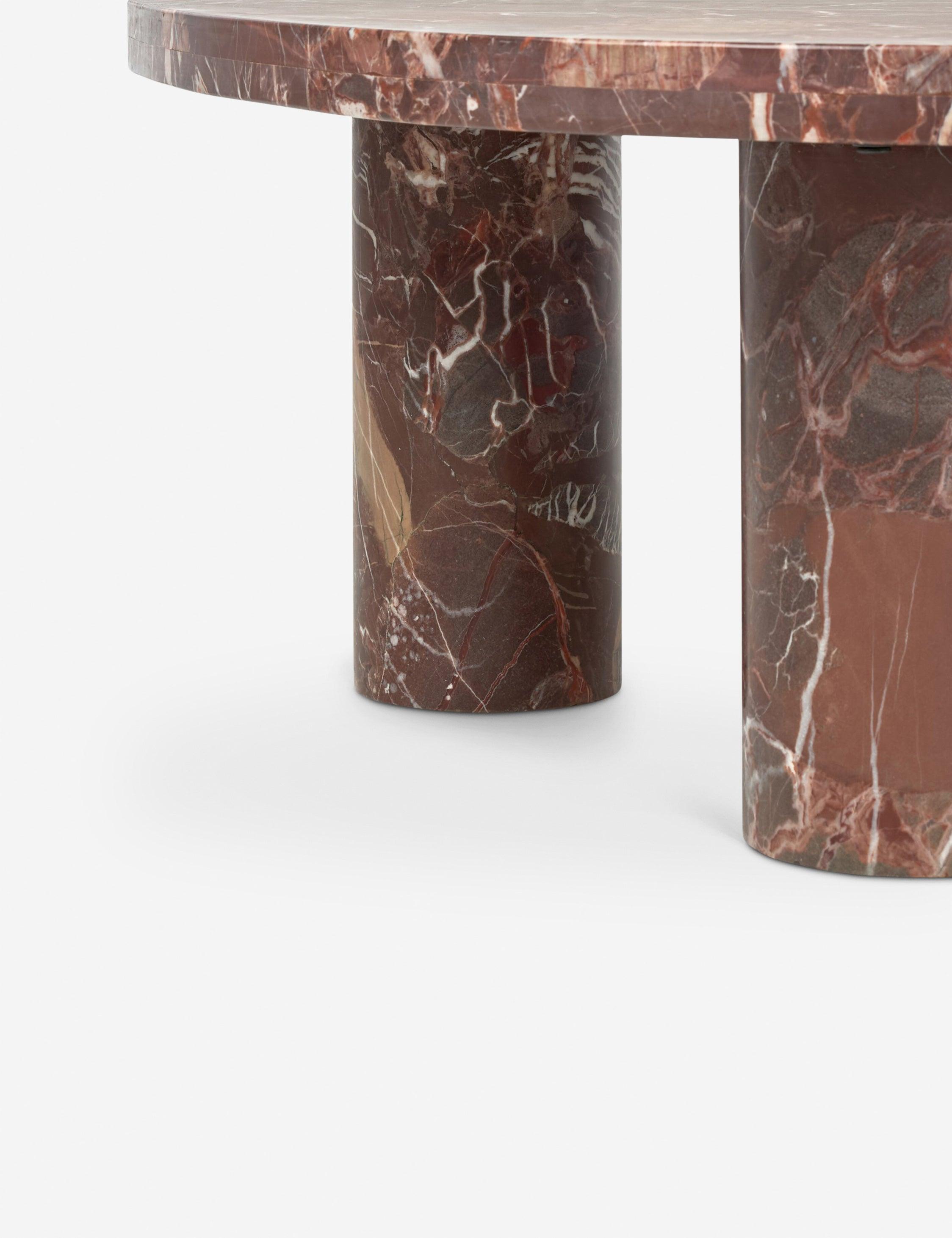 Mariano Coffee Table - Merlot Marble / Large