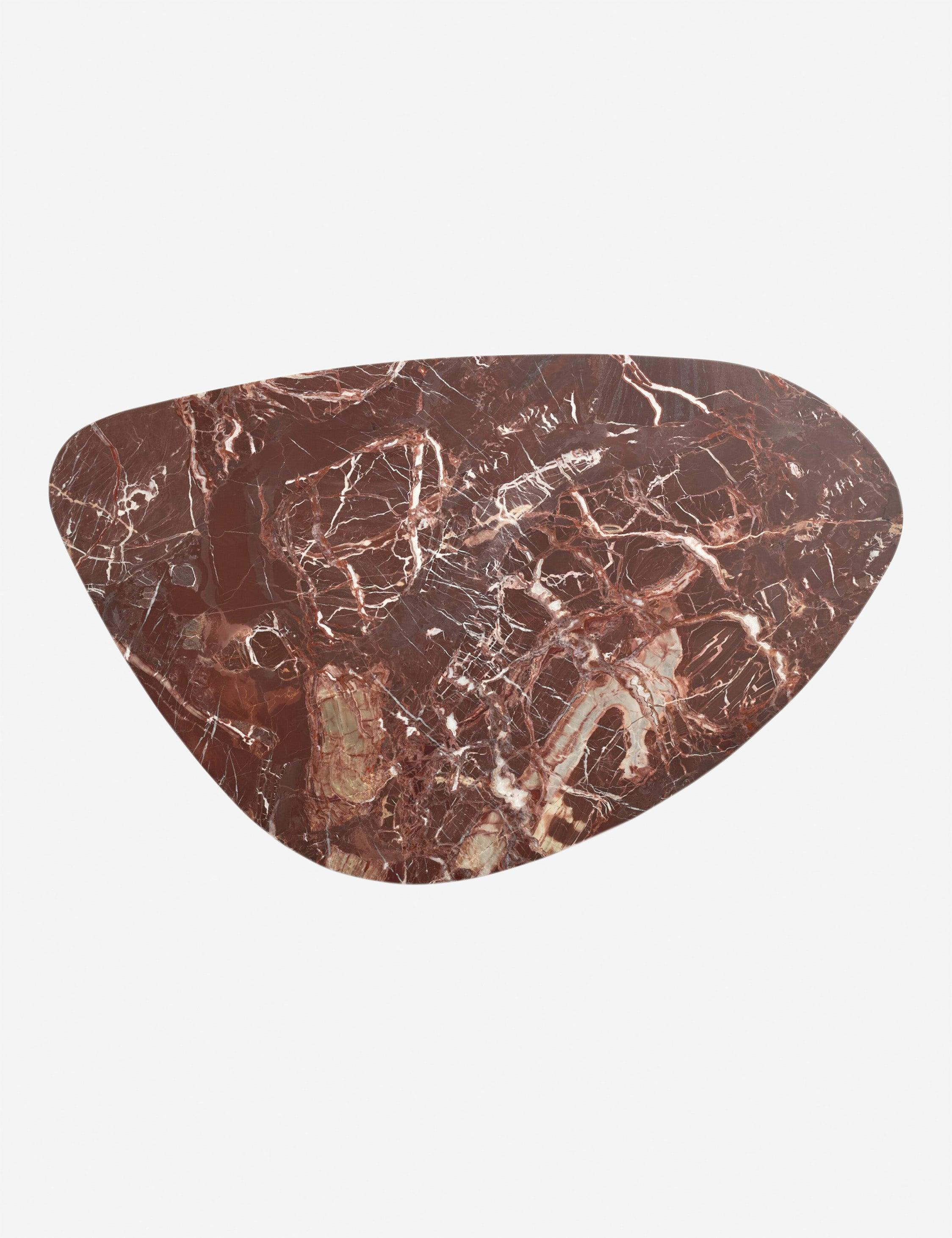 Mariano Coffee Table - Merlot Marble / Large