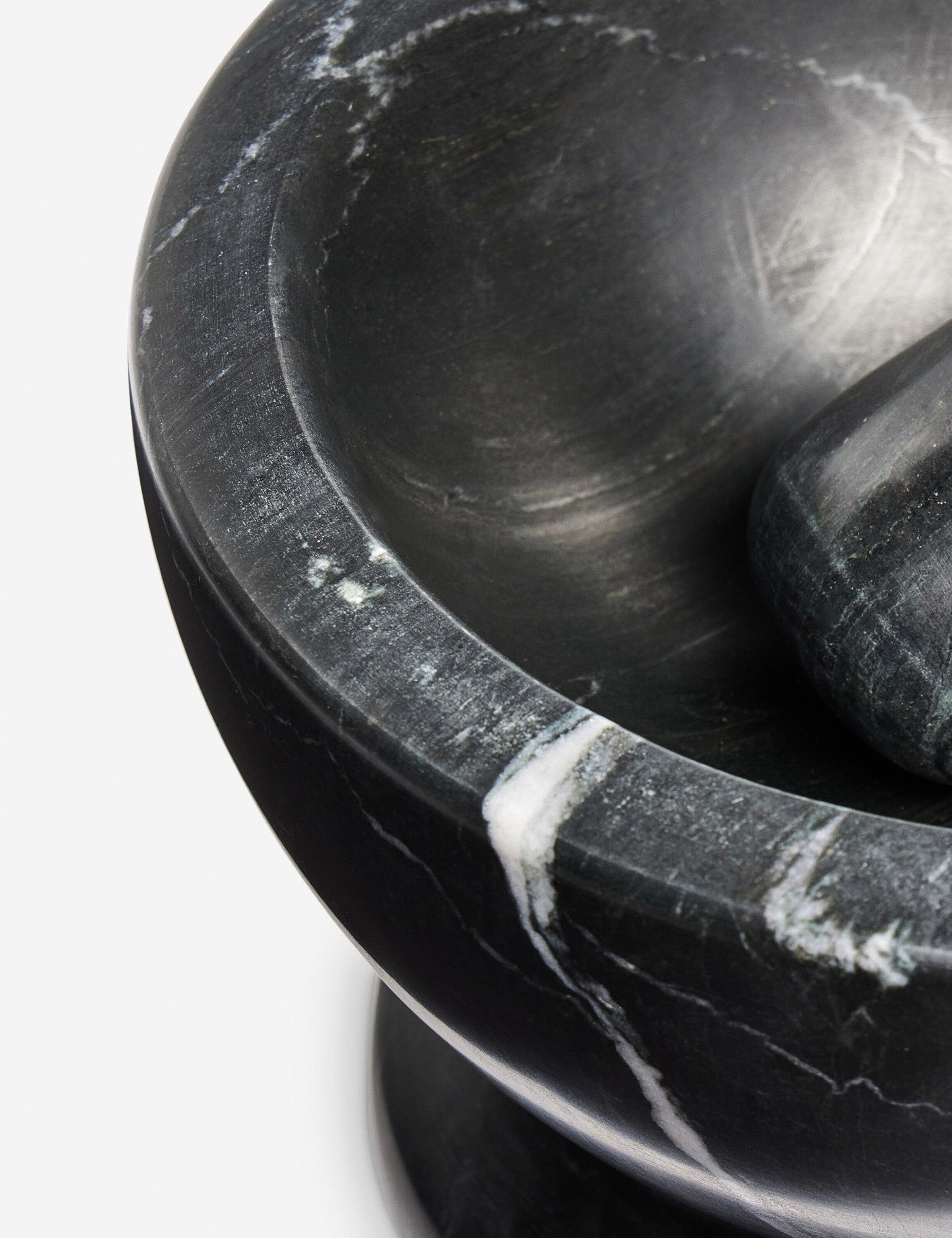 Salla Mortar and Pestle - Black