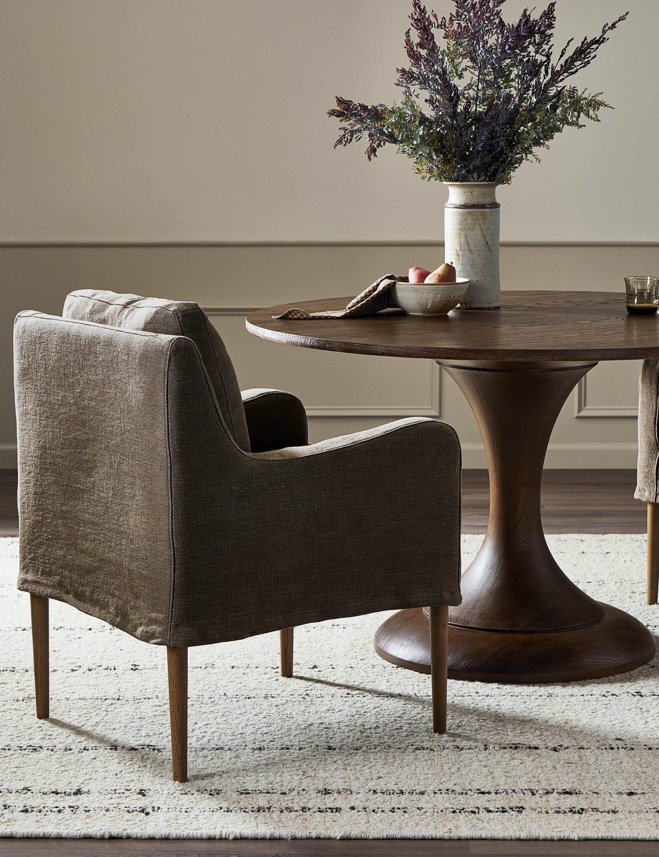 Aurelia Dining Chair by Amber Lewis x Four Hands - Coffee