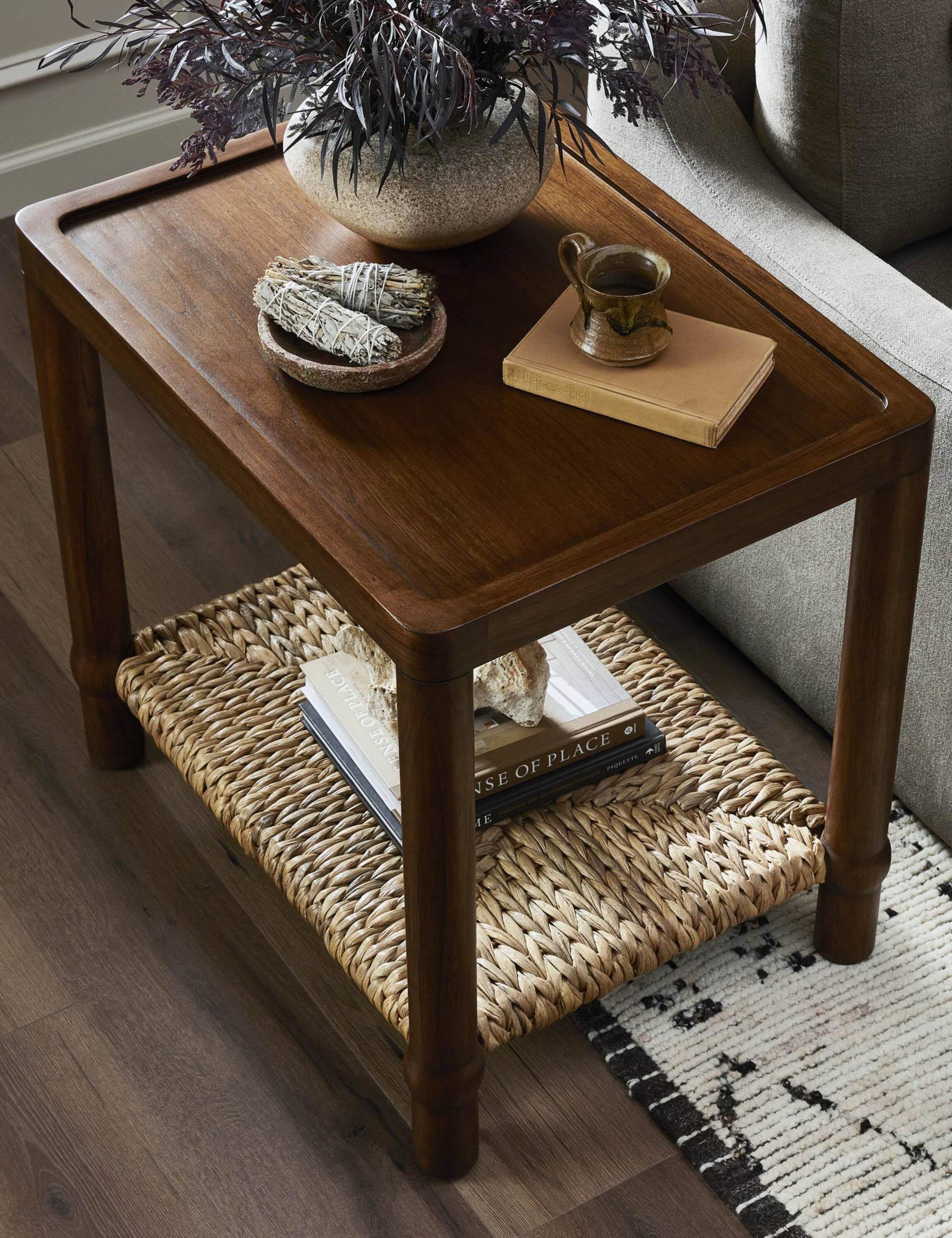 Gabriella Side Table by Amber Lewis x Four Hands - Brown