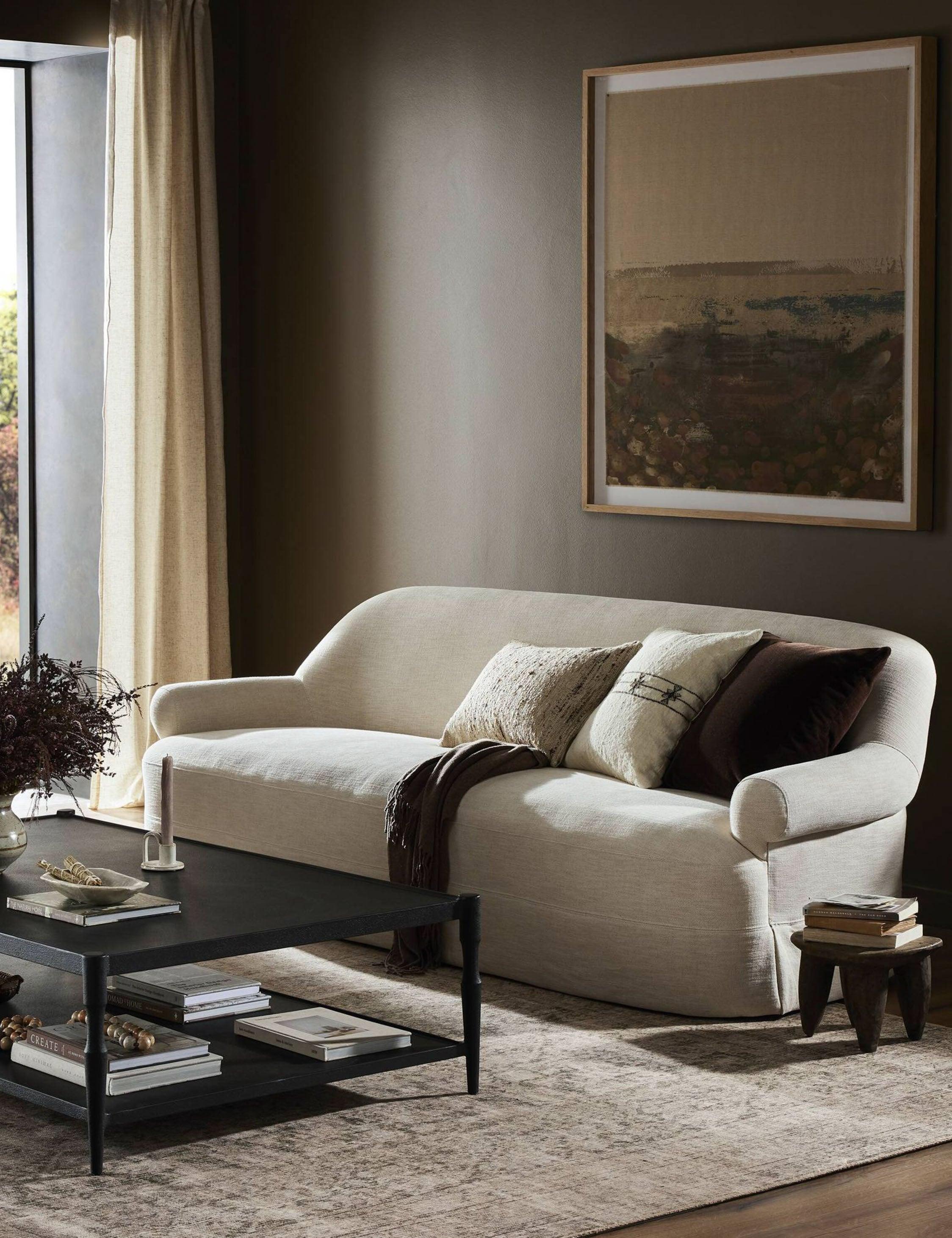 Arden Slipcover Sofa by Amber Lewis x Four Hands - Parchment