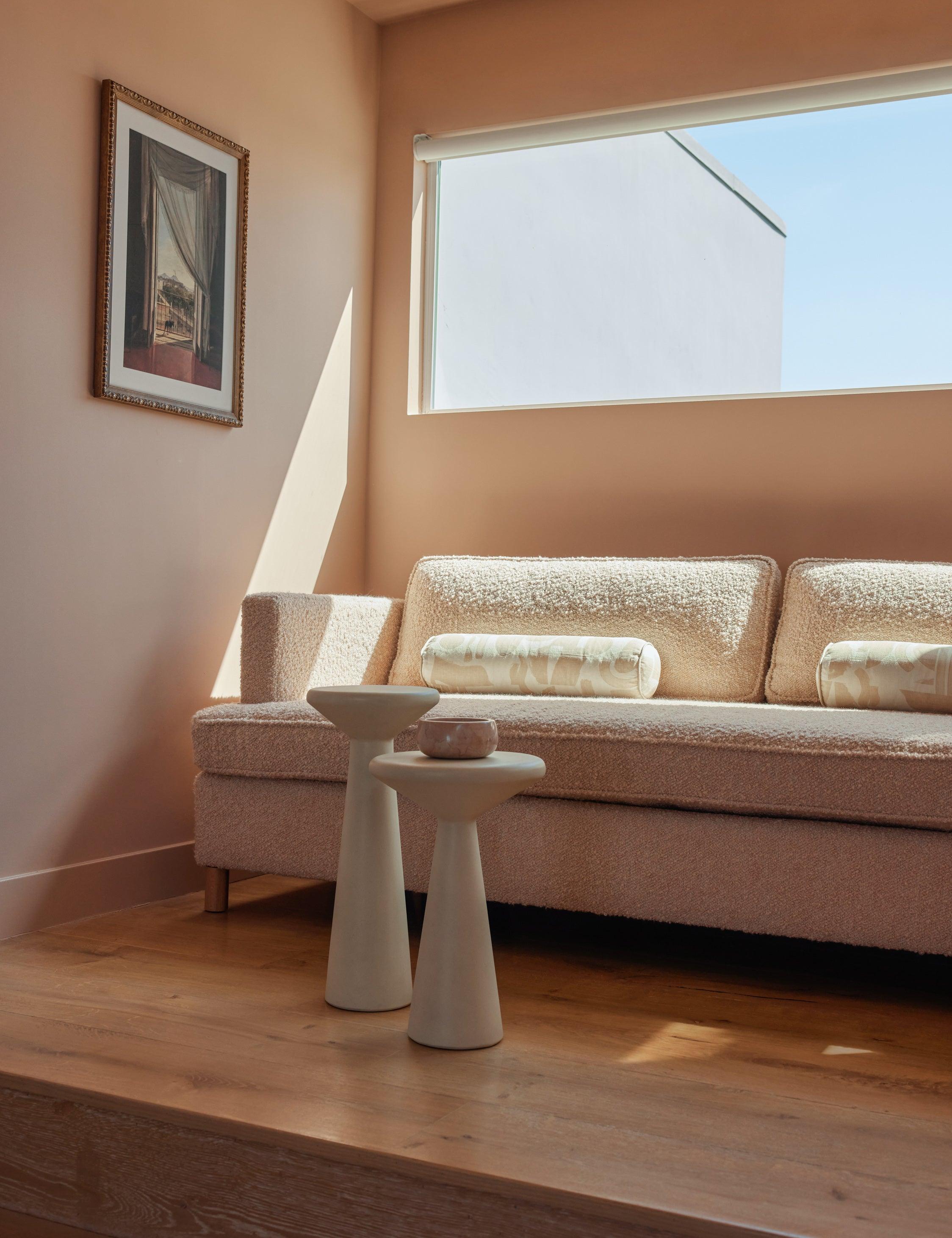 Raven Side Tables (Set of 2) - Cream