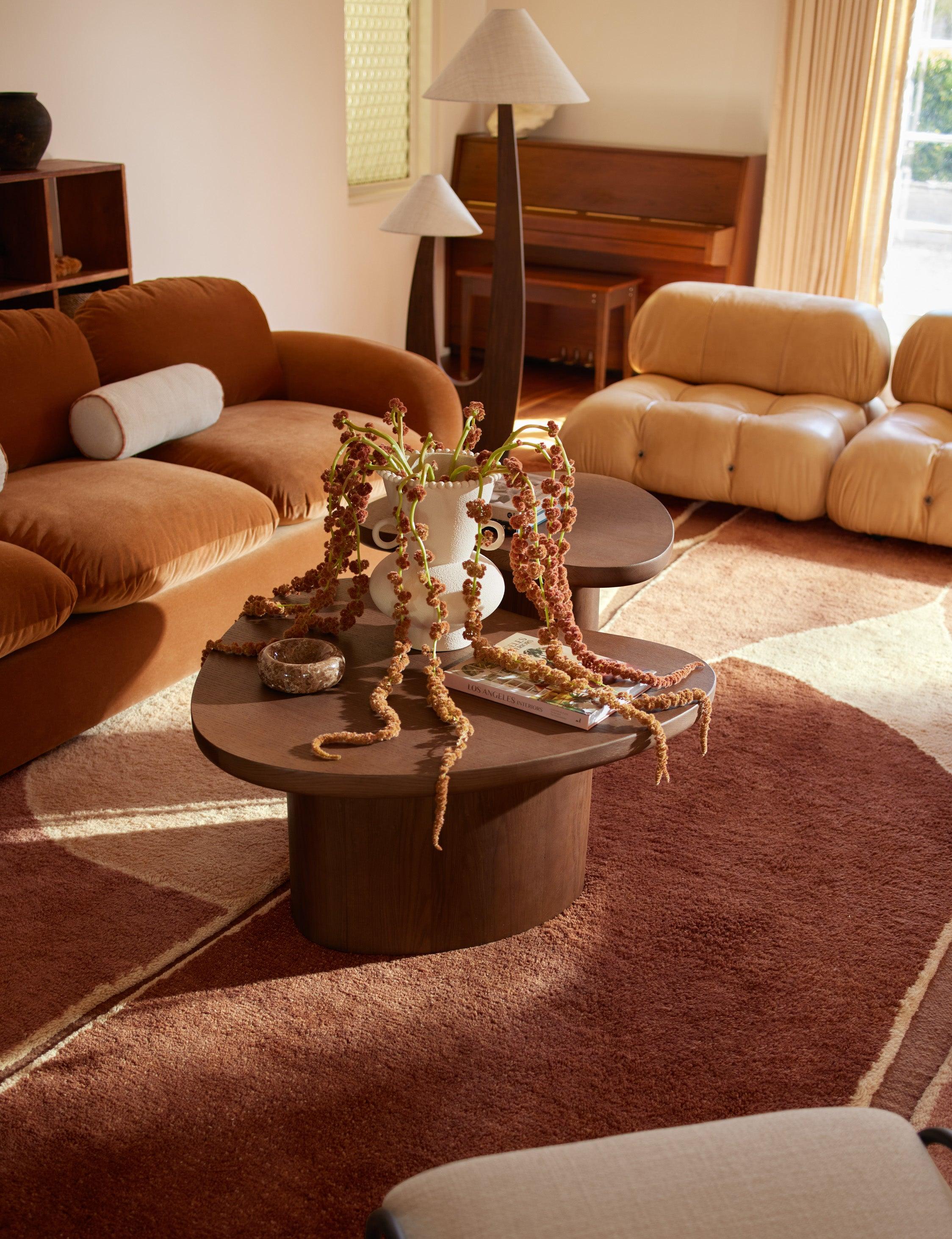 Torino Nesting Coffee Table by Aimee Song - Cool Brown / Small