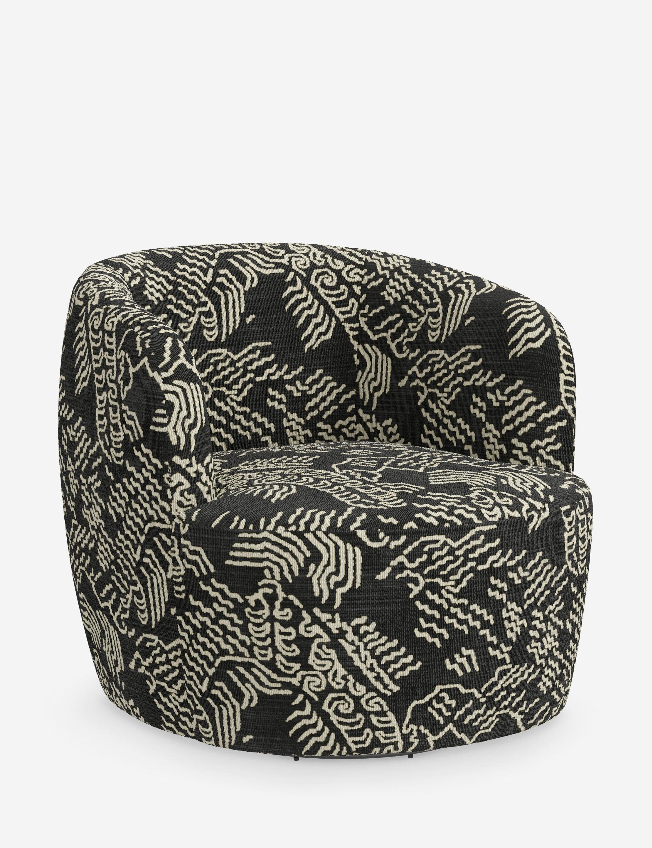 Rue Swivel Chair - Bereket Ebony