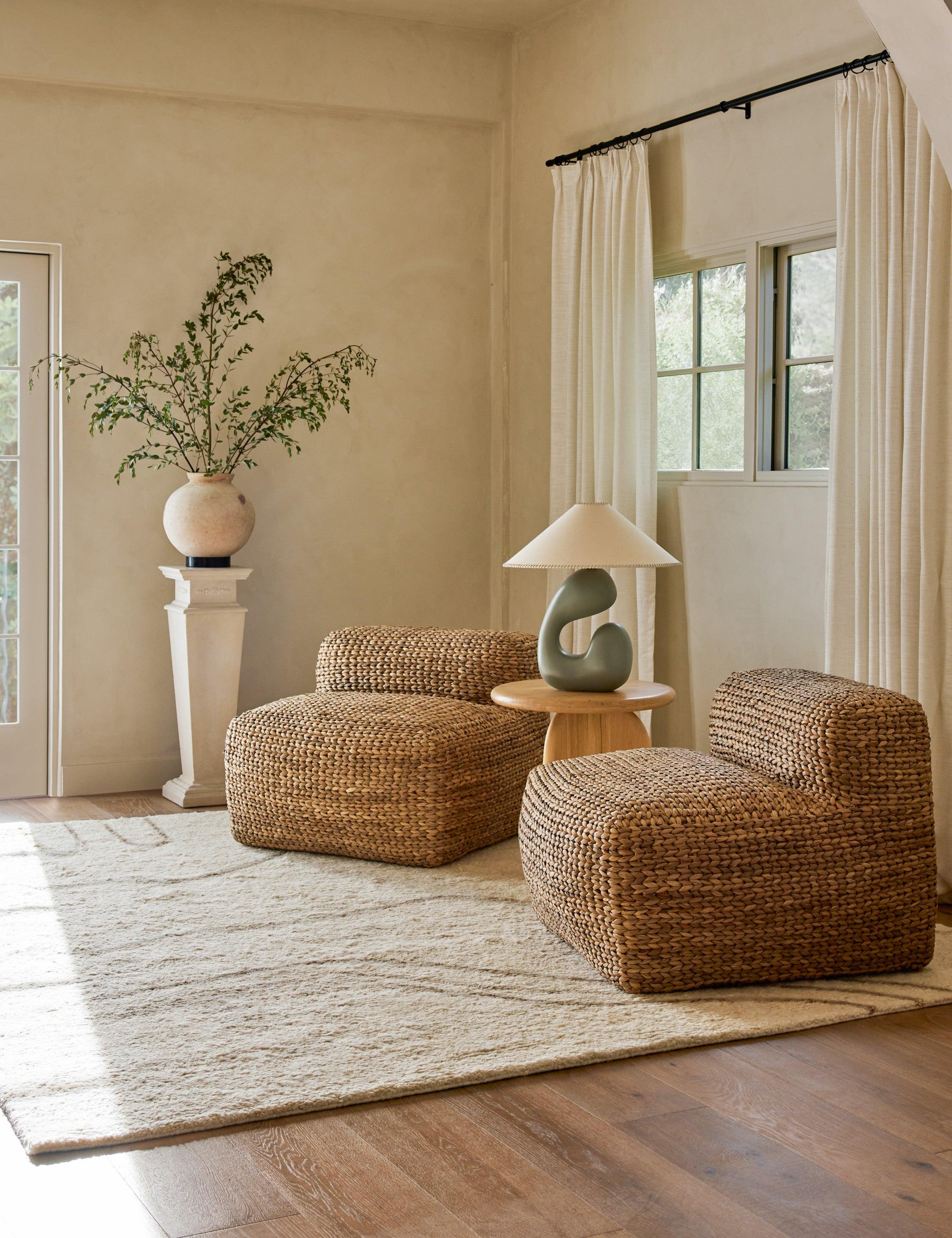 Masuma Accent Chair - Natural Weave