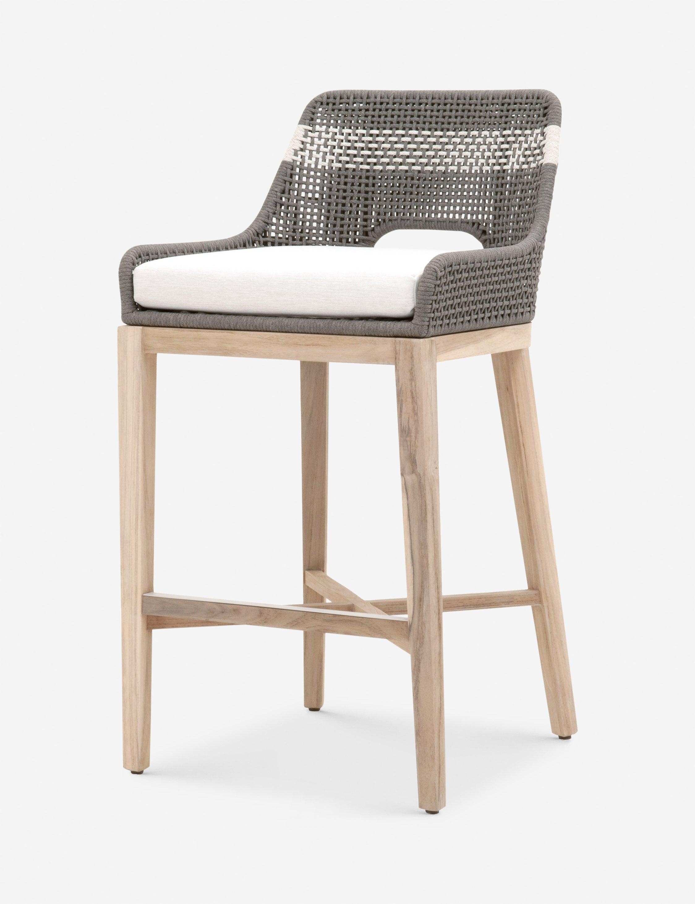 Kinnda Indoor / Outdoor Bar and Counter Stool - Dark Gray / Bar