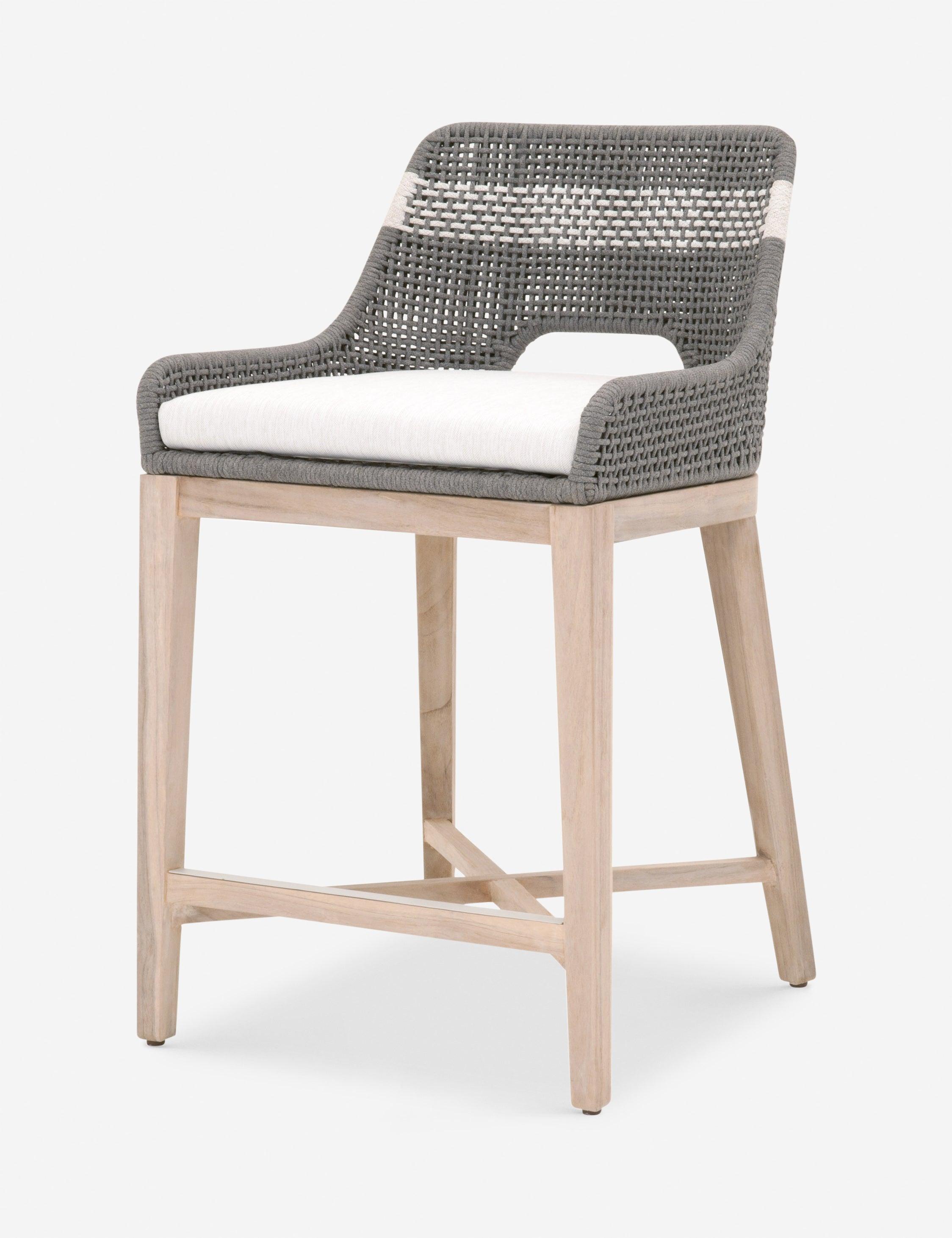 Kinnda Indoor / Outdoor Bar and Counter Stool - Dark Gray / Counter