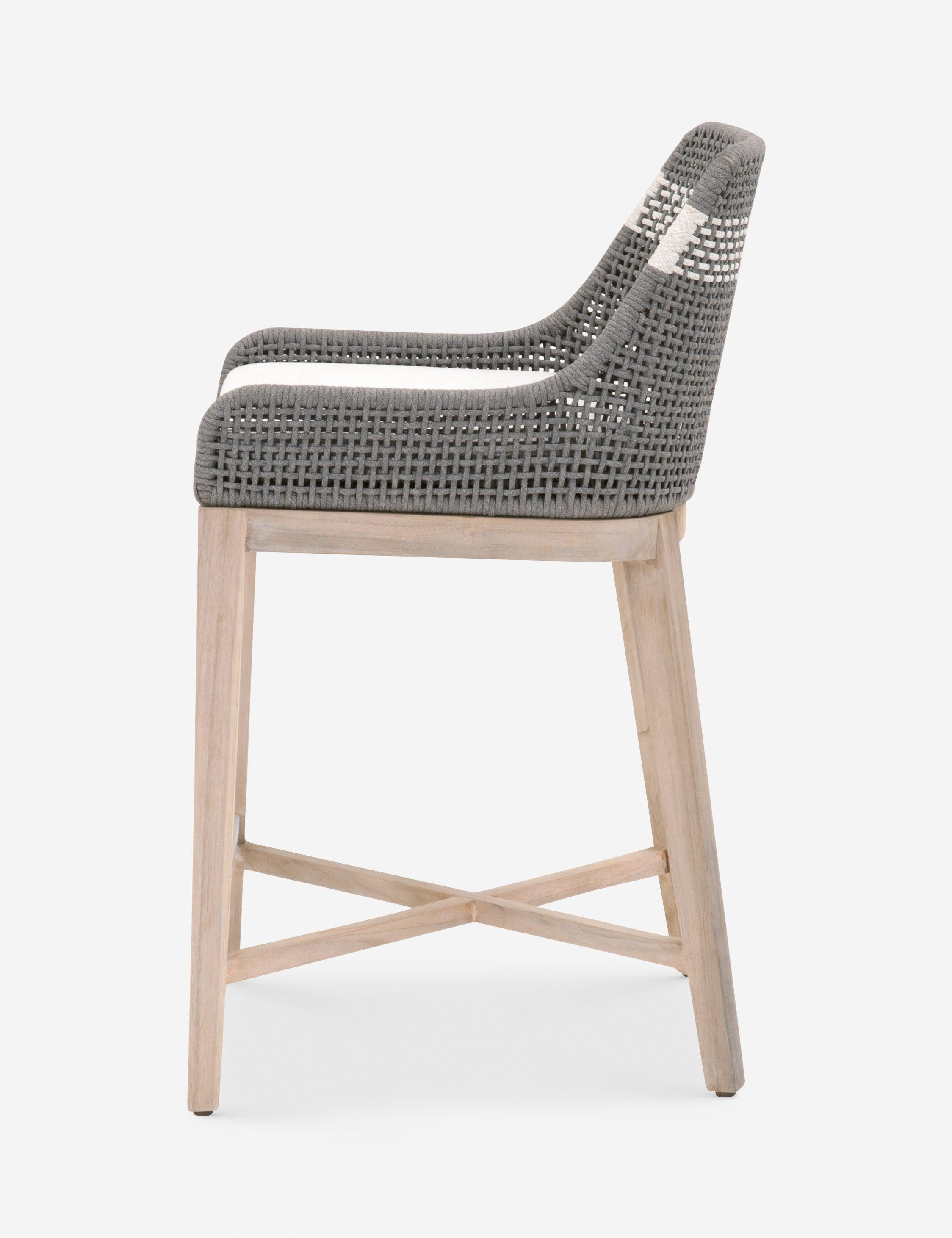 Kinnda Indoor / Outdoor Bar and Counter Stool - Dark Gray / Counter