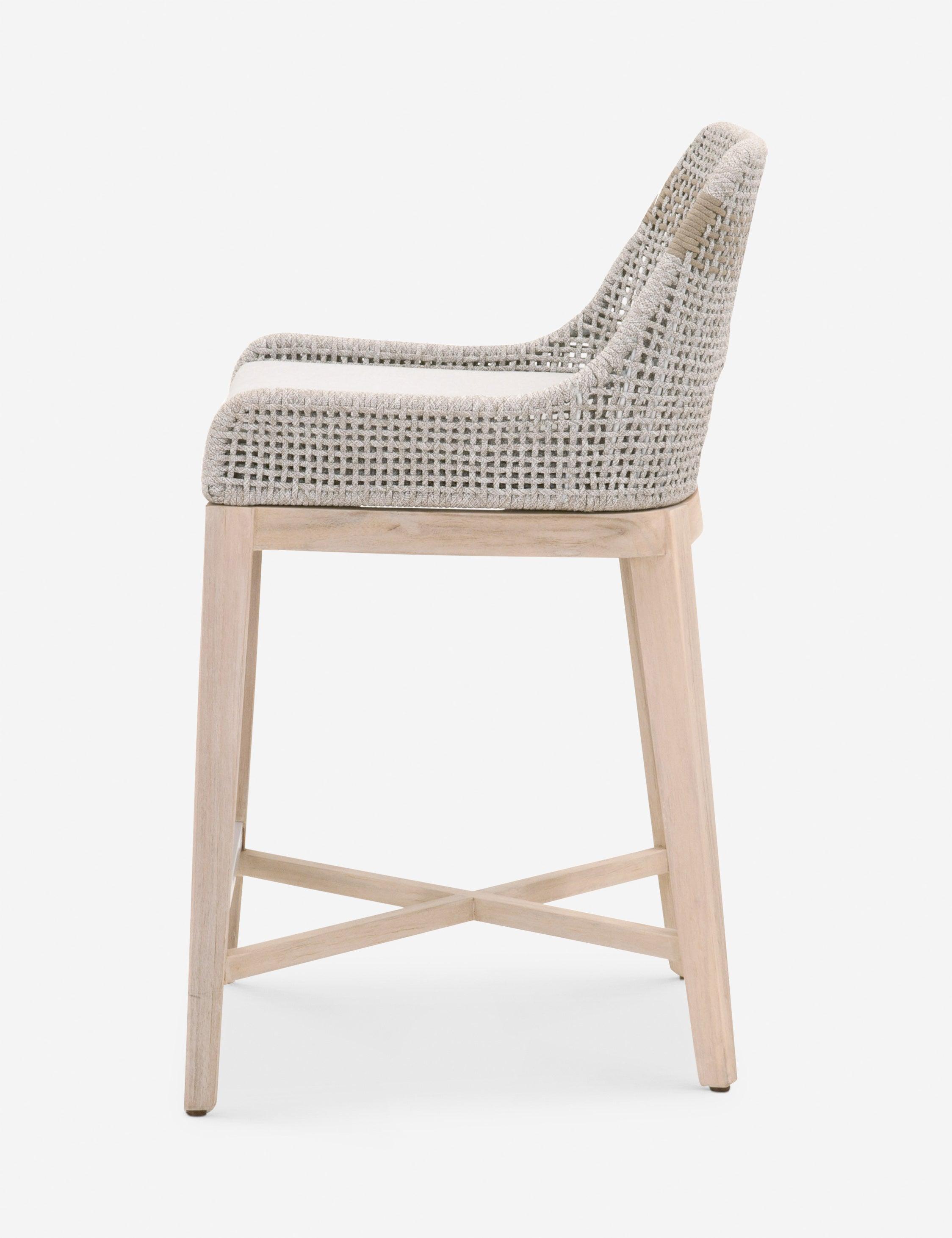 Kinnda Indoor / Outdoor Bar and Counter Stool - Light Gray / Counter