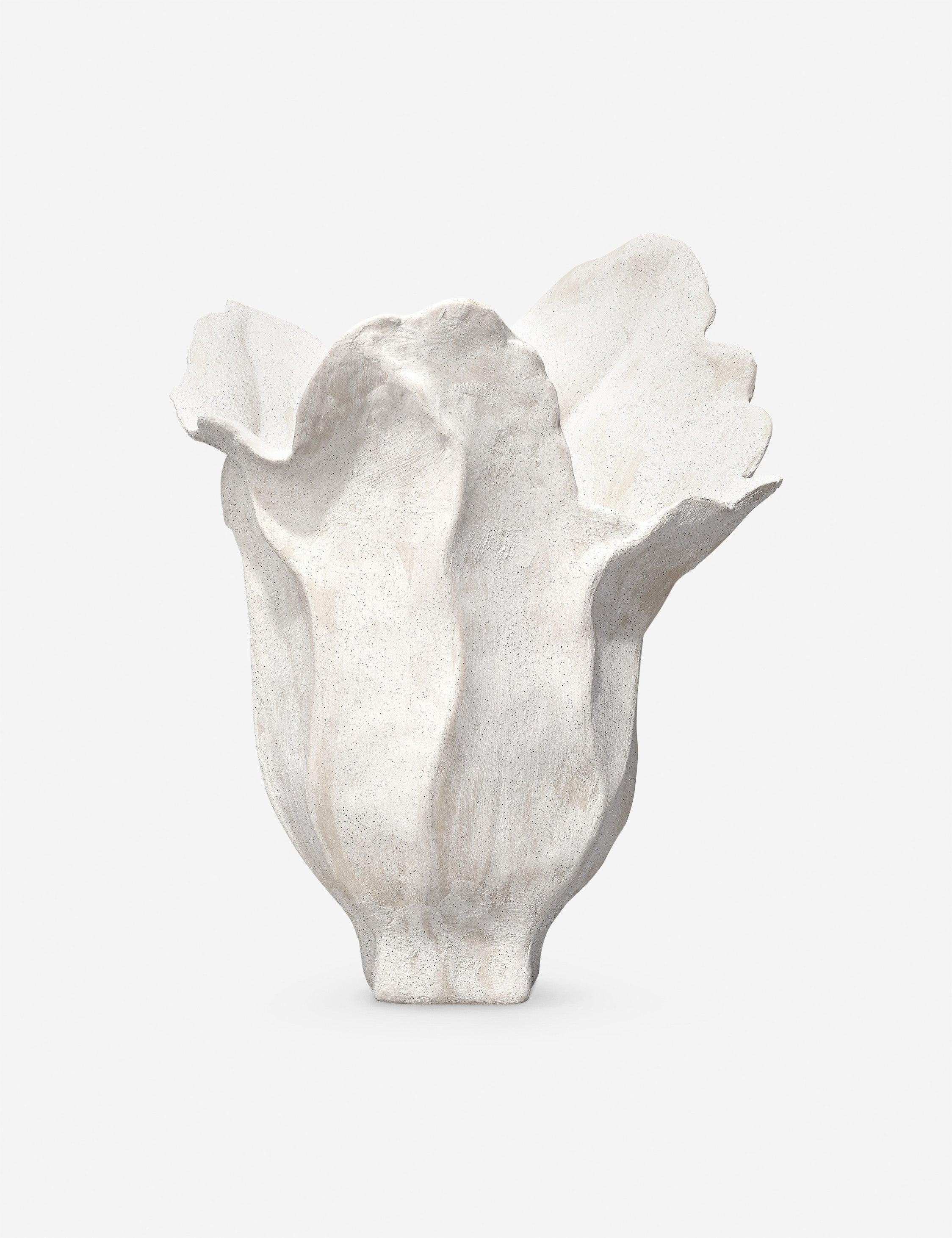 Shayla Decorative Vase - White