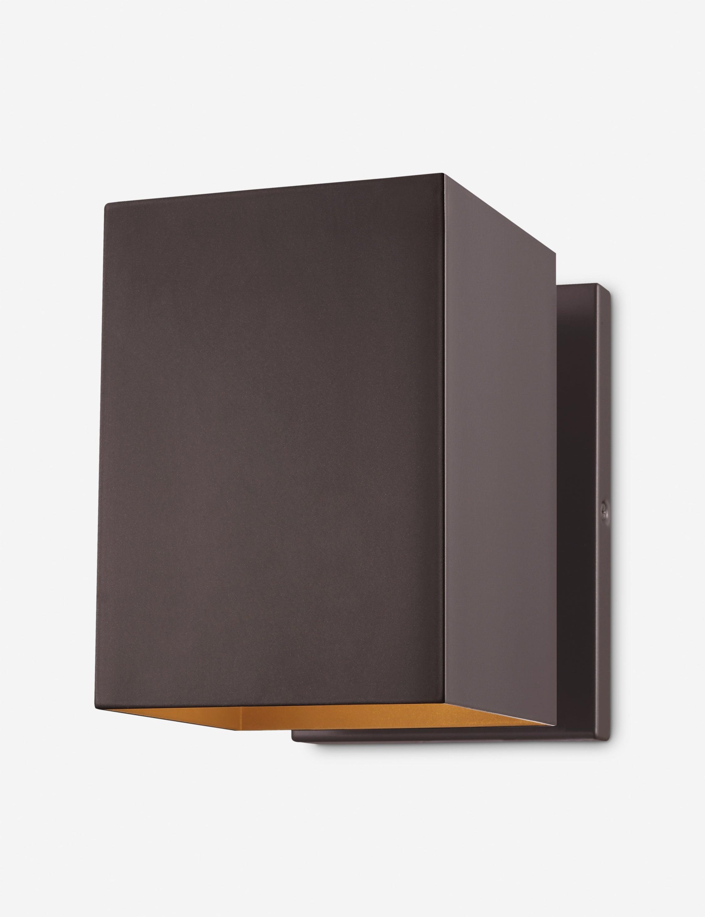 Lennart Outdoor Sconce - Bronze / 7"H