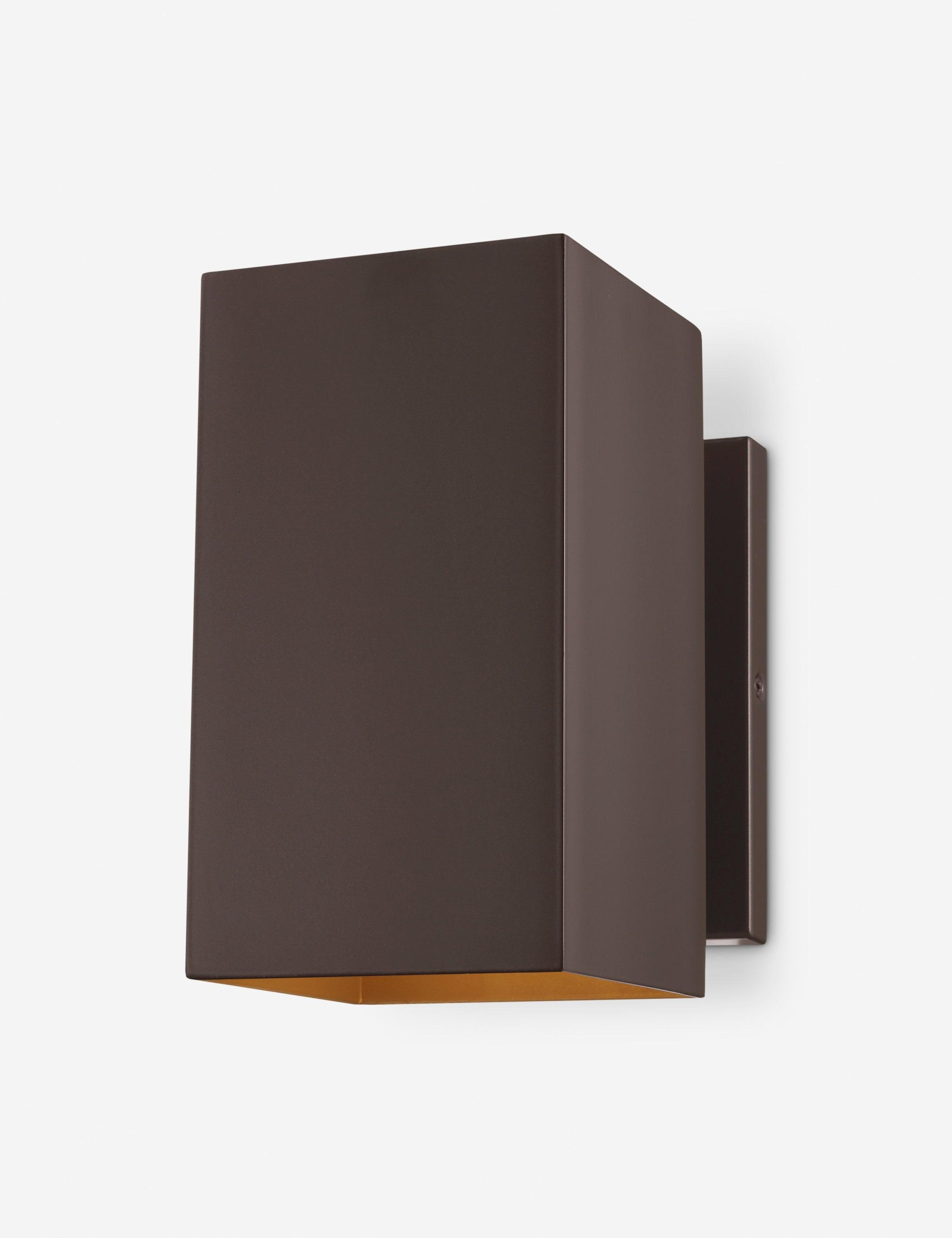 Lennart Outdoor Sconce - Bronze / 9"H