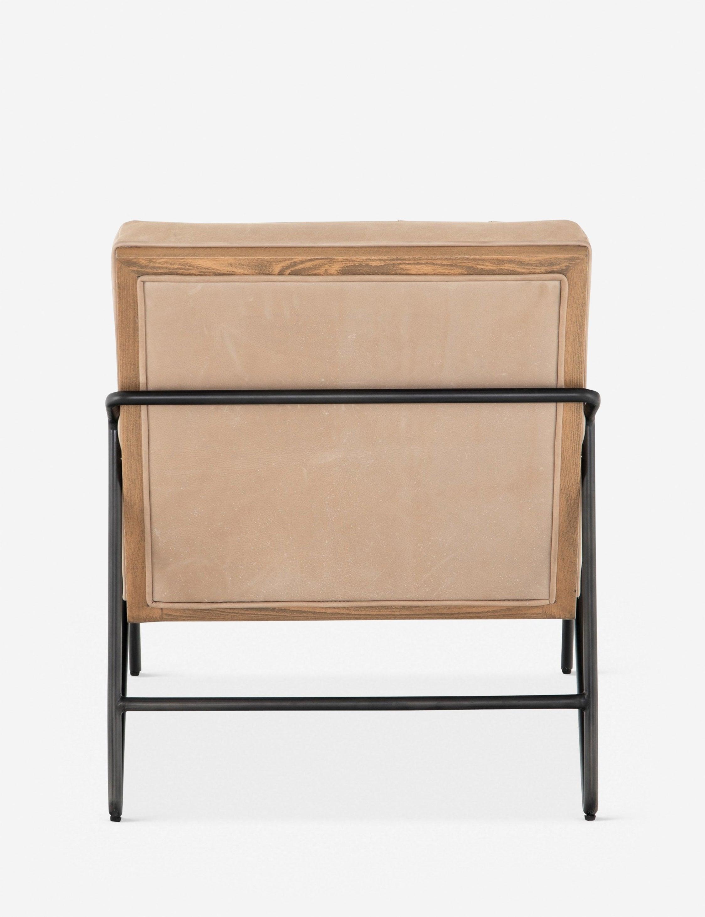 Anouk Accent Chair - Tan Leather