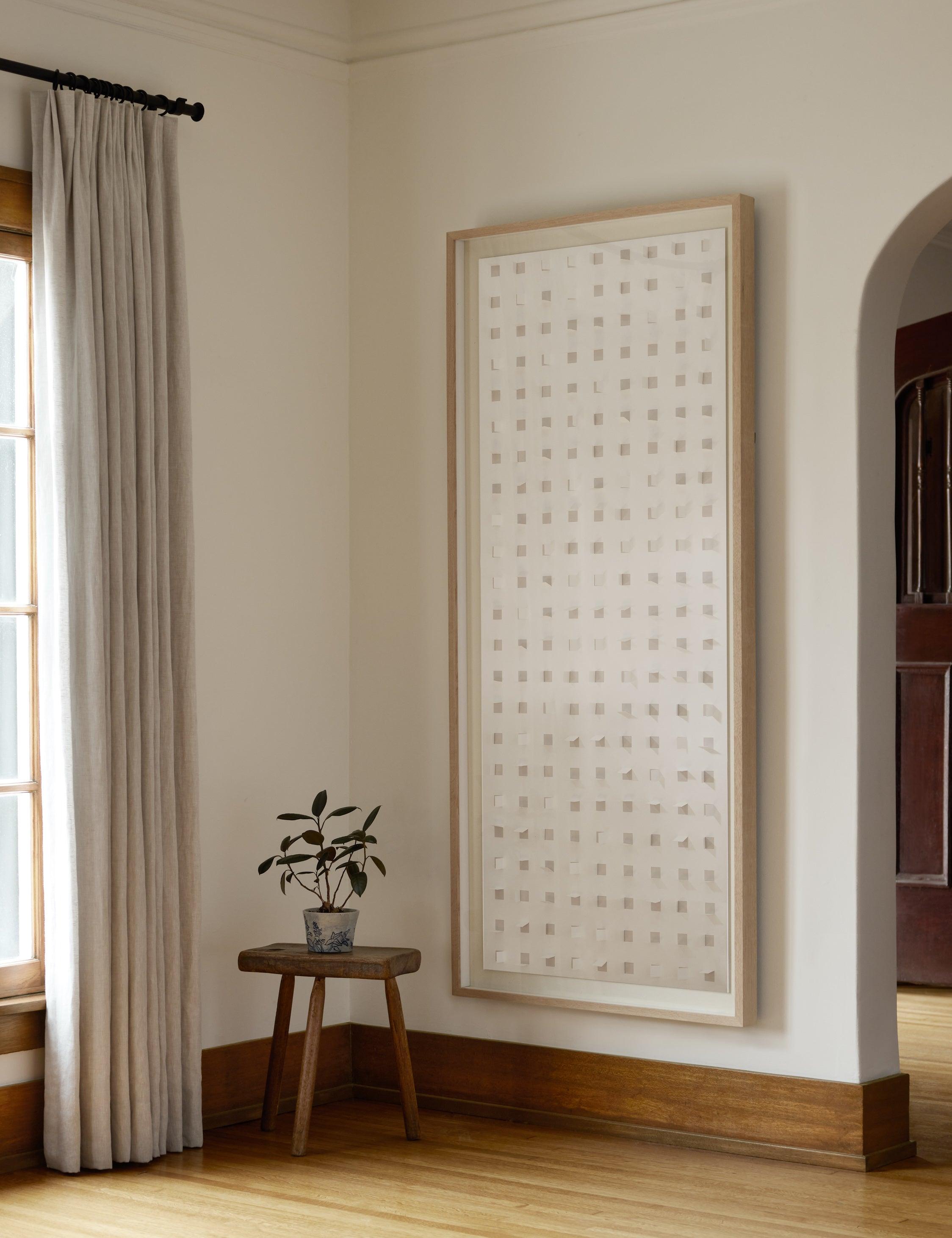 See Through Long Wall Art - Sand