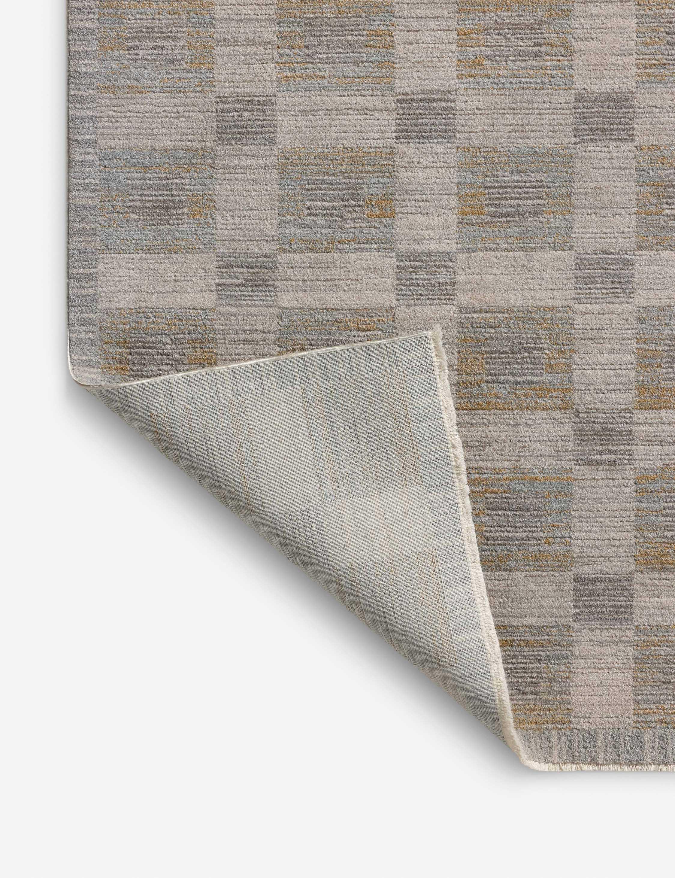 Cali II Rug by Amber Lewis x Loloi - Mist and Wheat / 3'6" x 5'6"