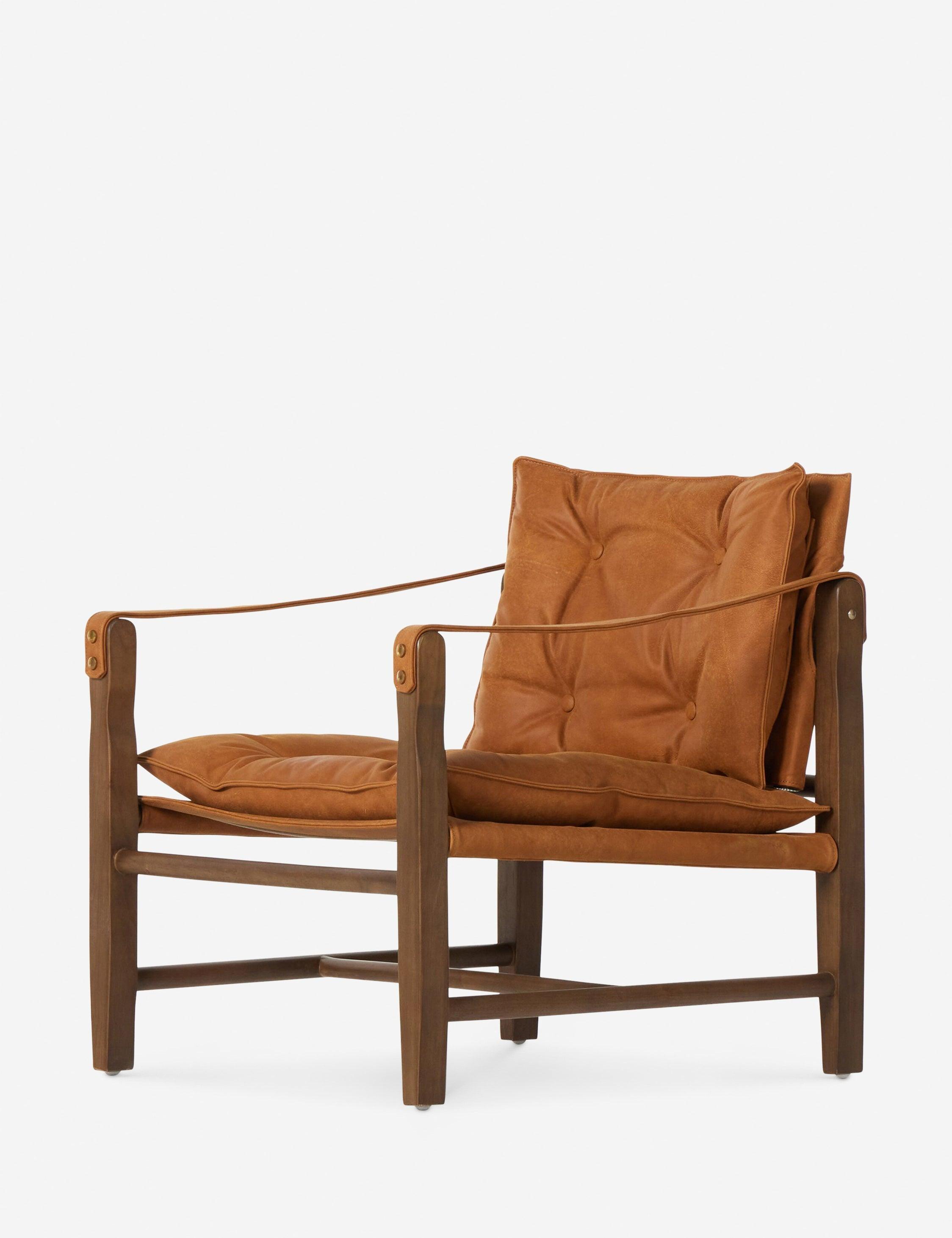 Caruso Accent Chair - Cognac Leather