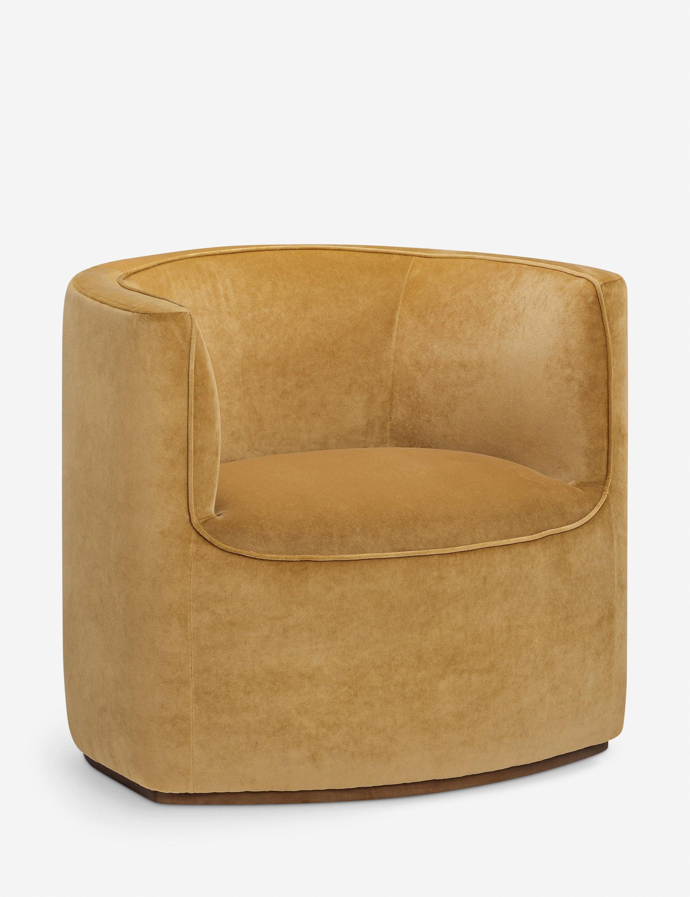 Haynes Accent Chair - Ochre Velvet